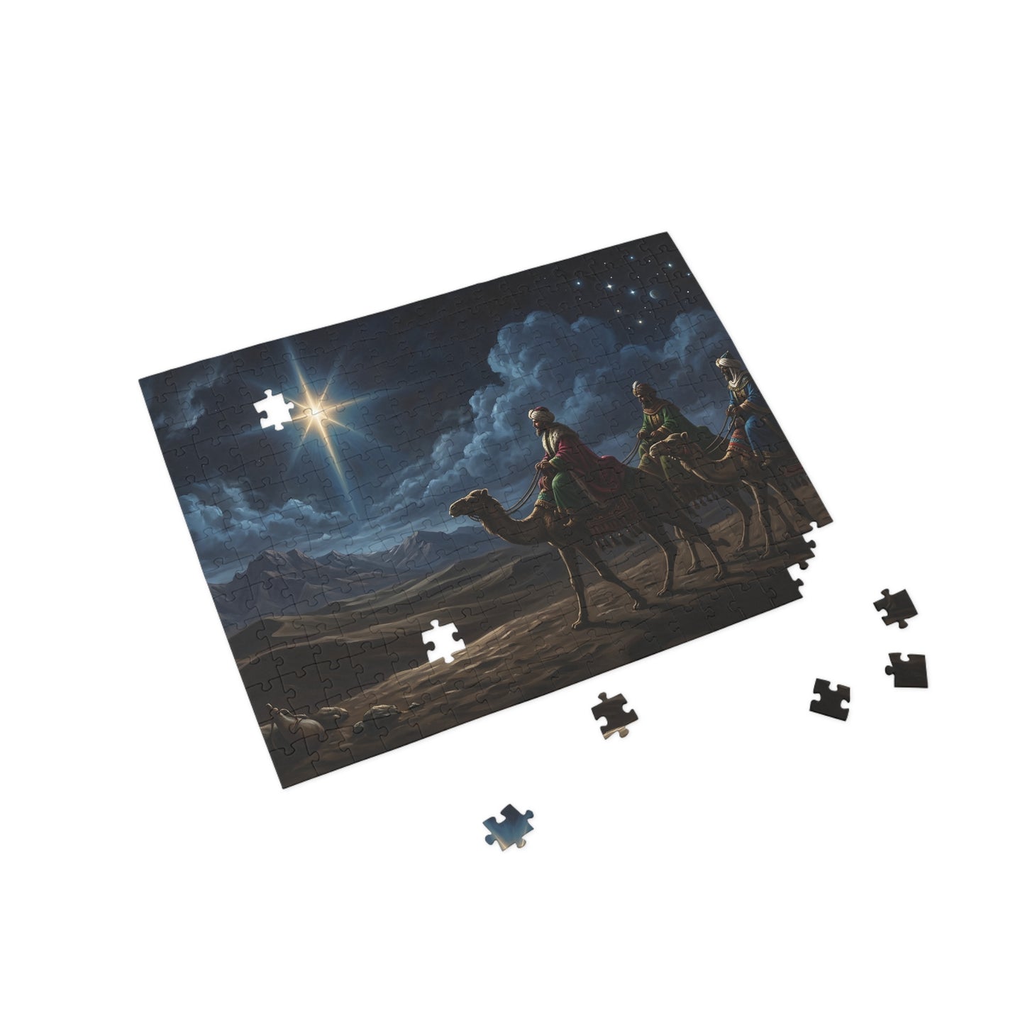 “Journey to Bethlehem - Wise Men Follow the Star” - Jigsaw Puzzle