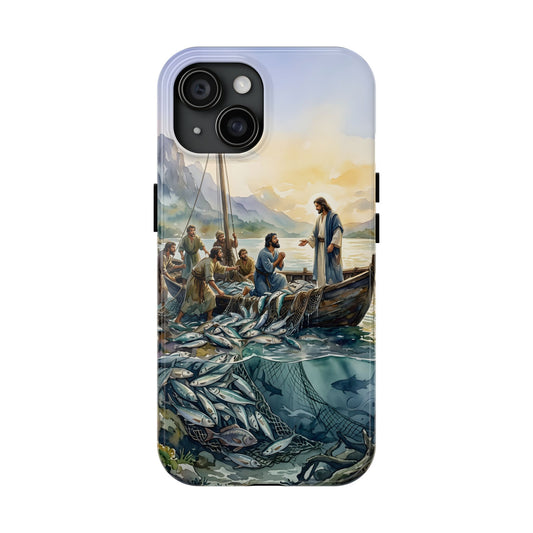“Cast Your Nets - The Miraculous Catch” - Phone Case