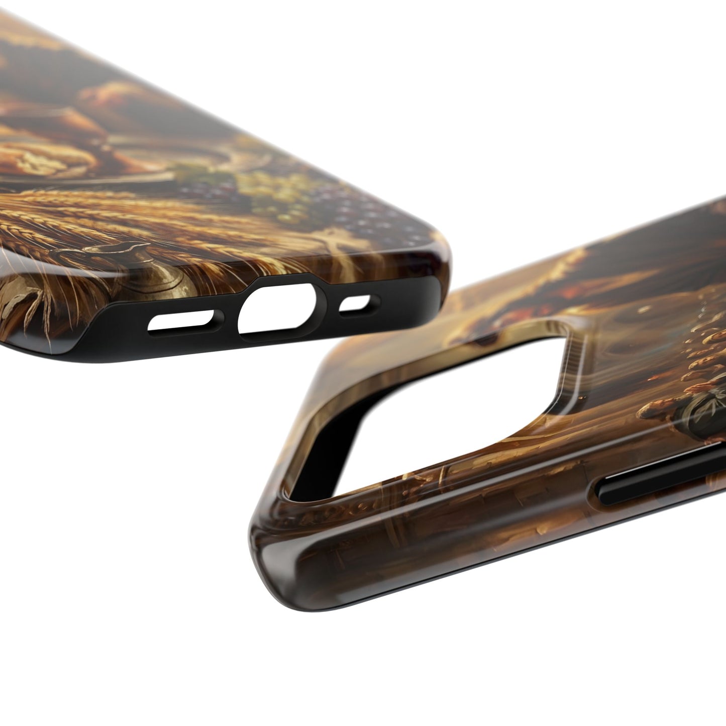 “The Harvest of Faith - Communion Still Life” - Phone Case