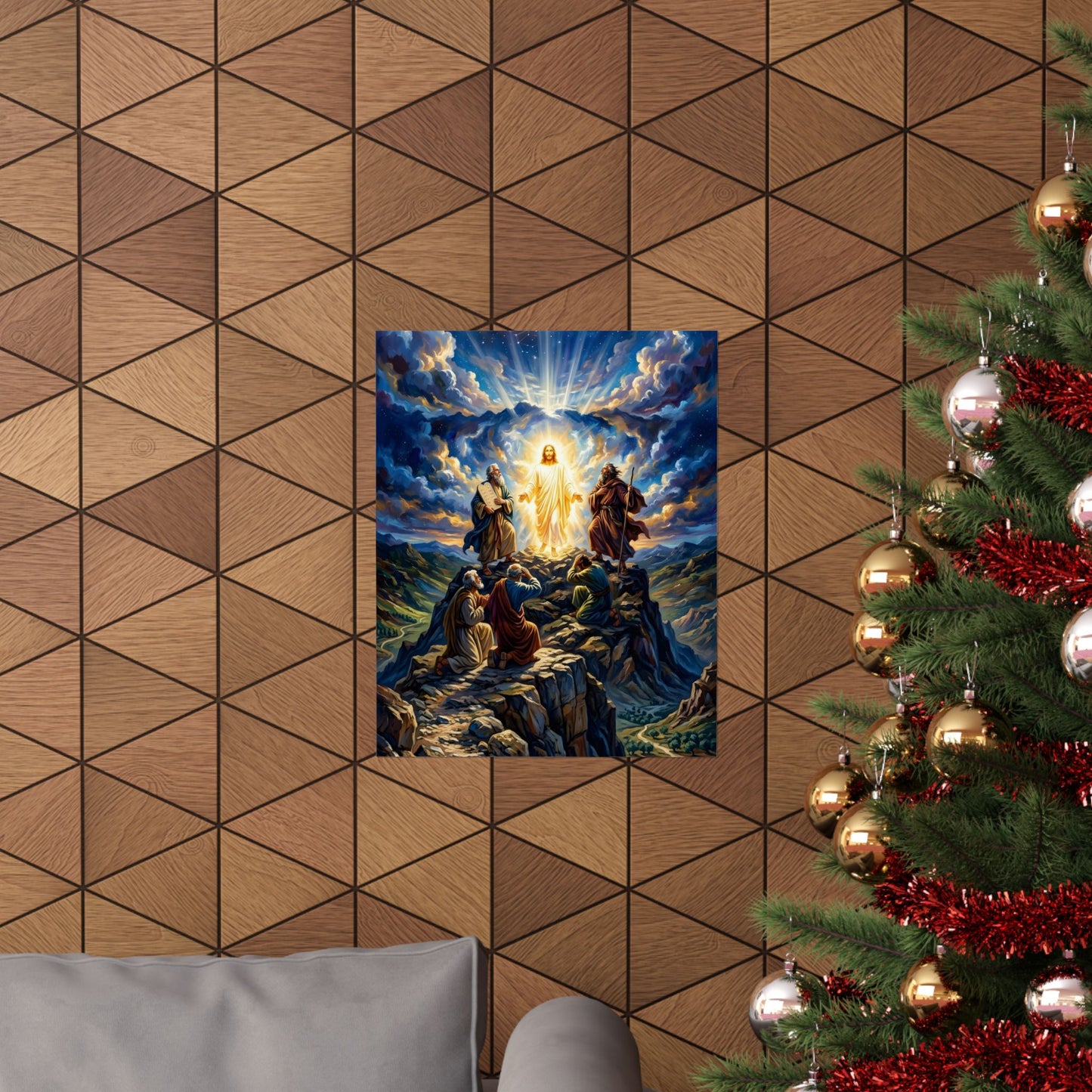 “Glorious Light - The Transfiguration of Jesus” - Poster