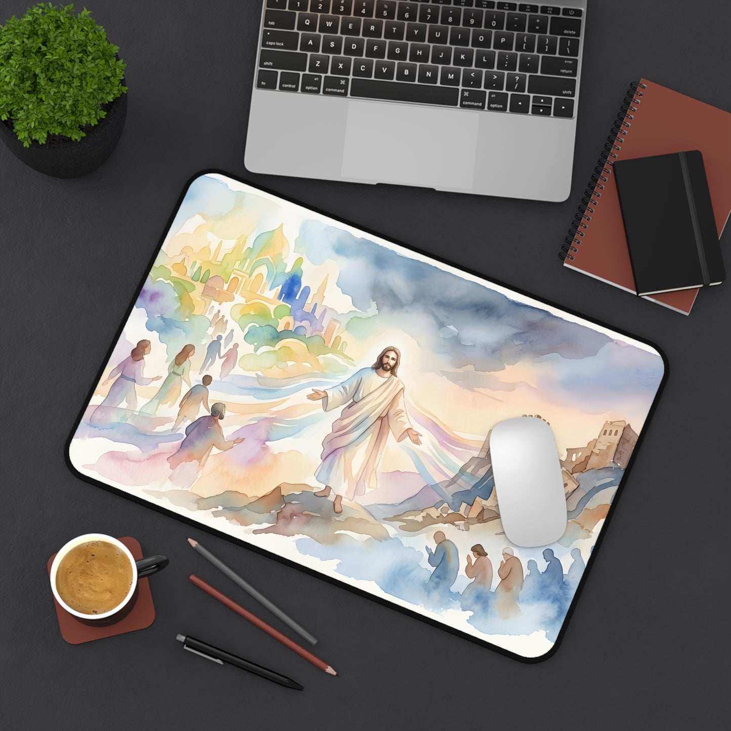 “Pride's Downfall - Obadiah's Prophecy” - Desk Mat