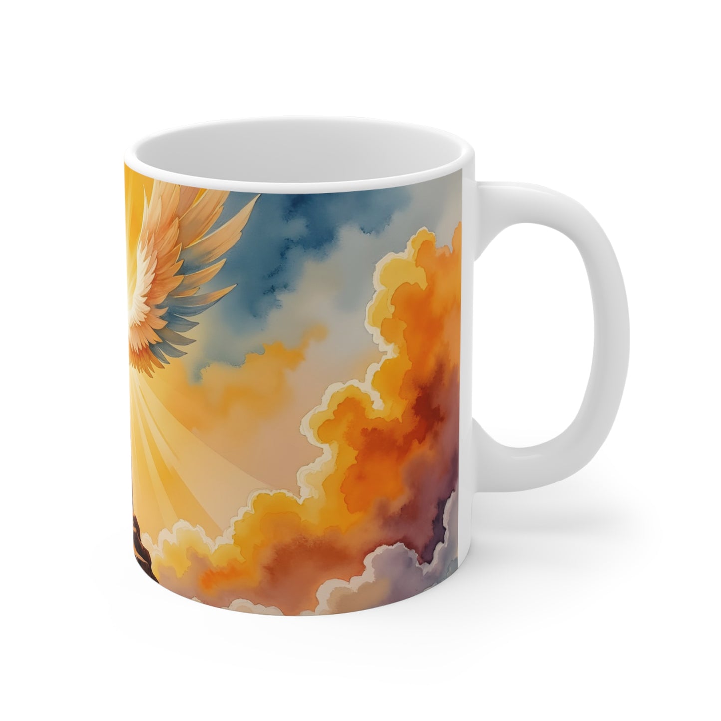 “Jacob's Gate - Angels Ascending and Descending” - Coffee Mug