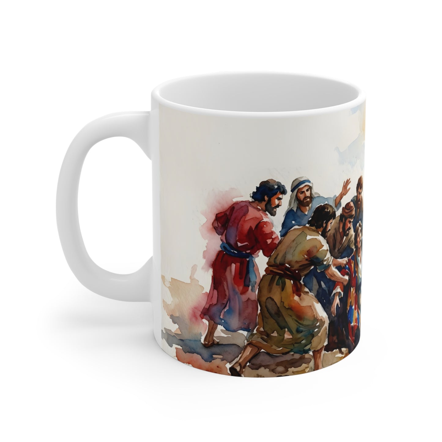 “Betrayal and Providence - Joseph in the Pit” - Coffee Mug