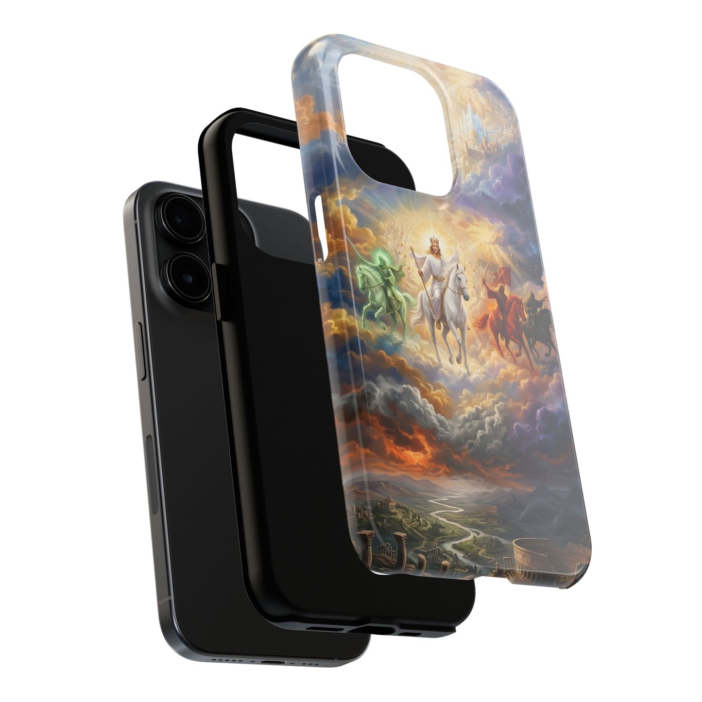“Behold, A Pale Horse - The Four Horsemen” - Phone Case