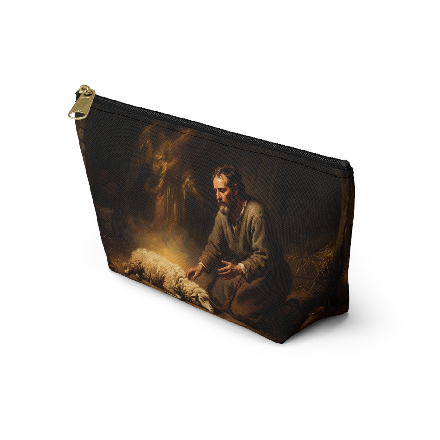 “Gideon's Fleece - Seeking Confirmation from God” - Accessory Pouch