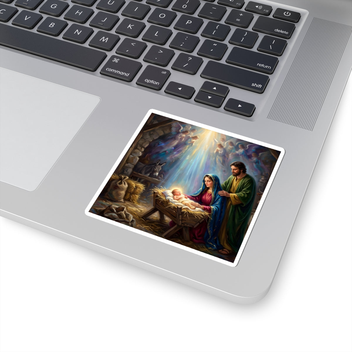 “Prince of Peace - Holy Family in Bethlehem” - Sticker