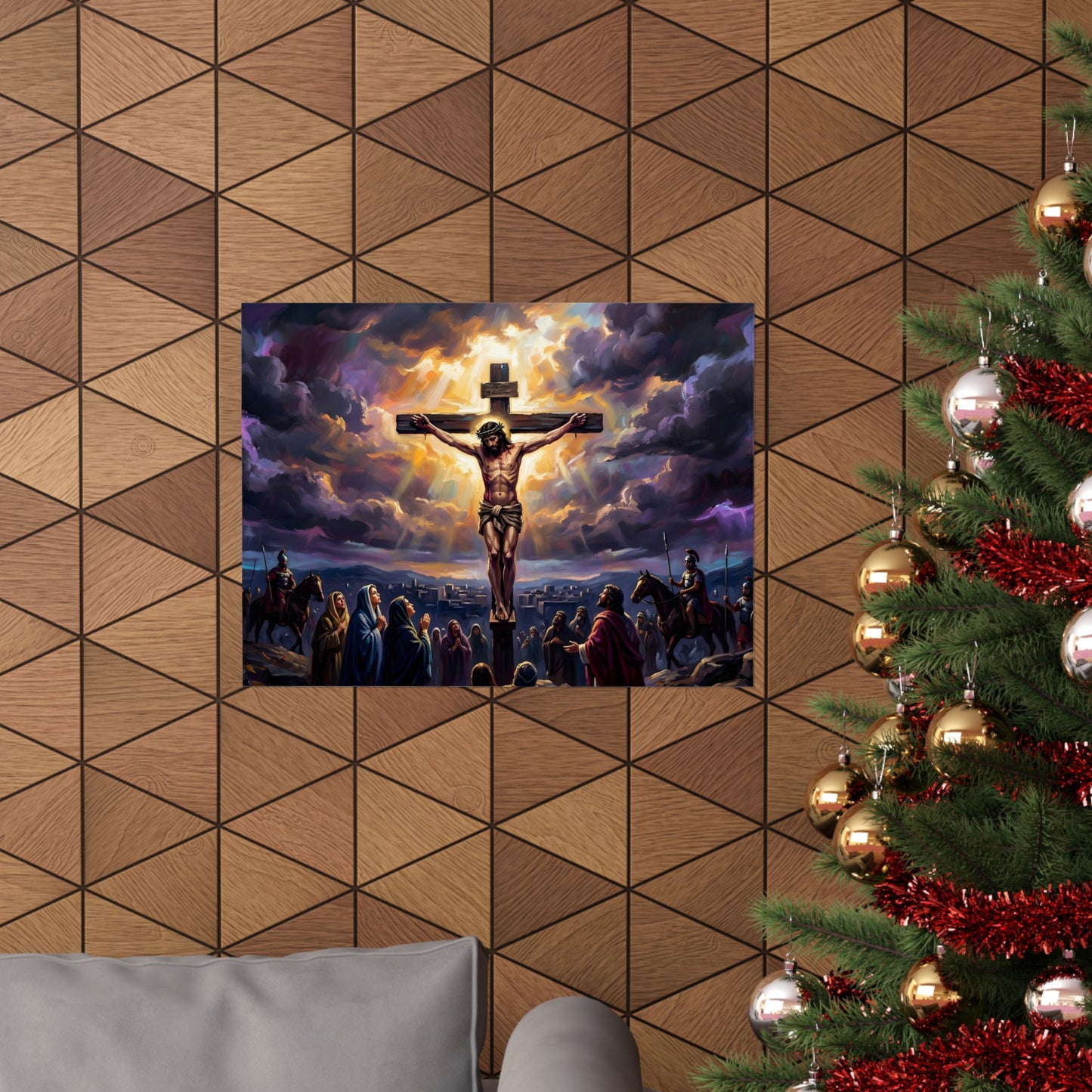 “It Is Finished - The Crucifixion at Calvary” - Poster