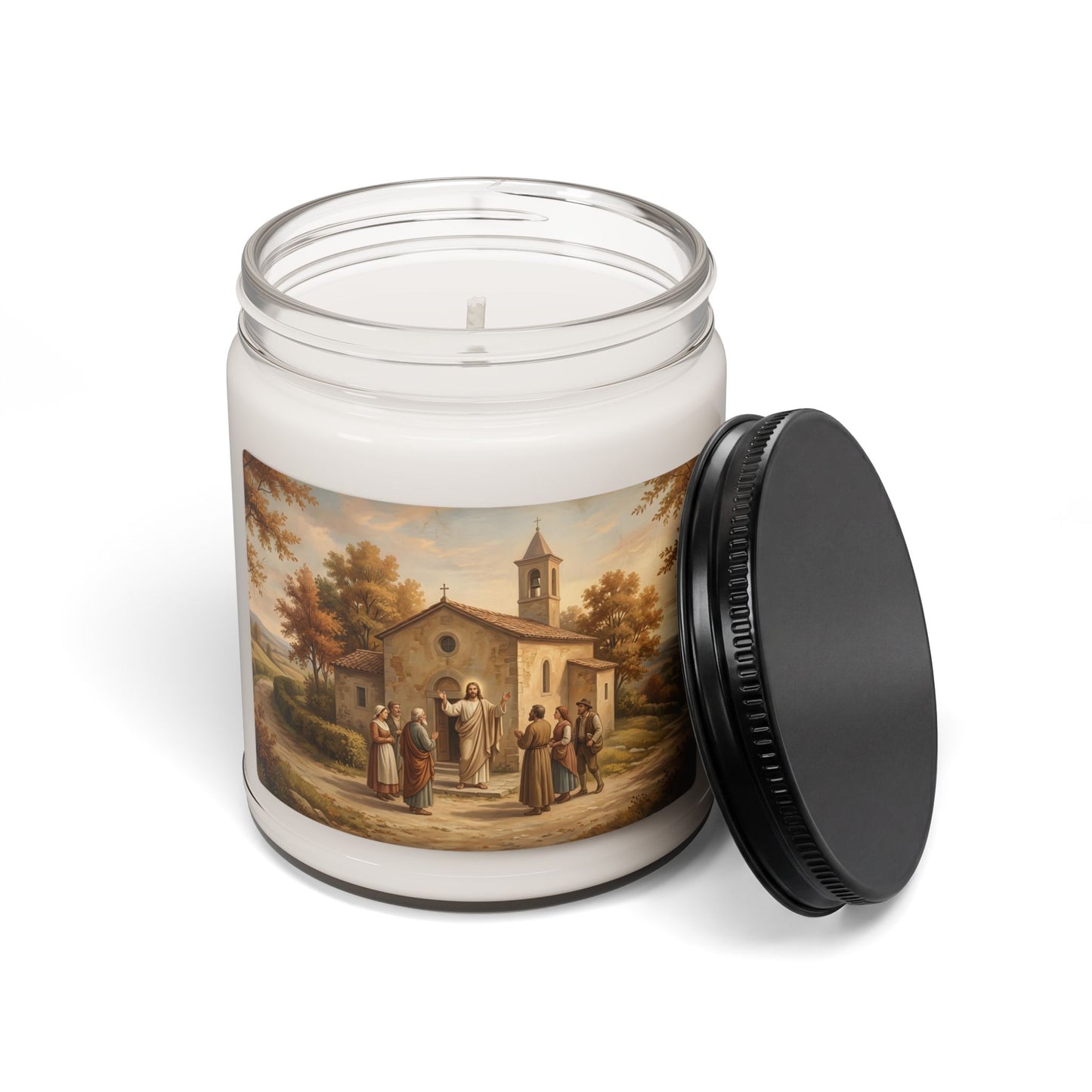 “Sanctuary in Serenity - Autumn's Golden Embrace” - Scented Candle
