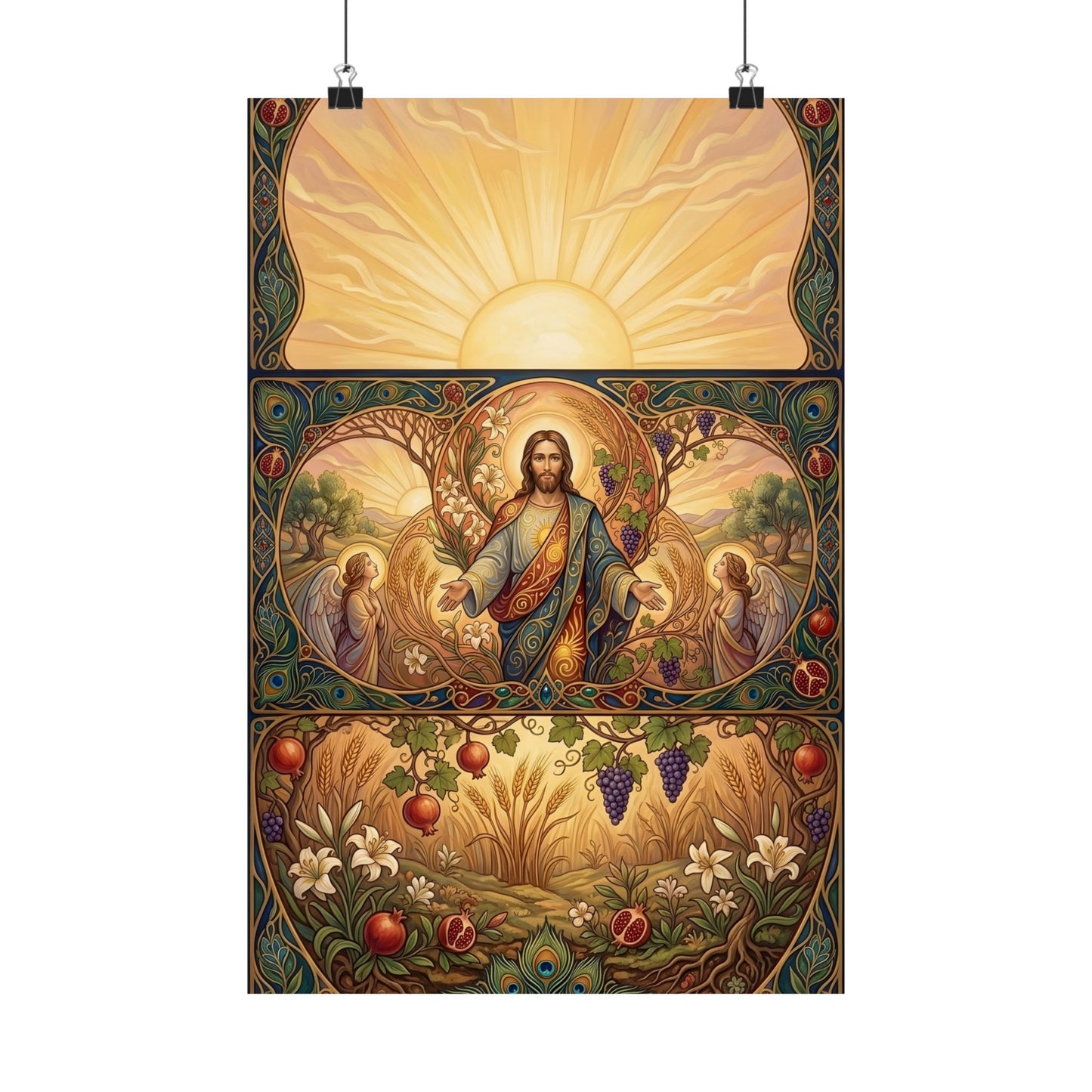 “New Mercies Every Morning - Golden Dawn of Hope” - Poster
