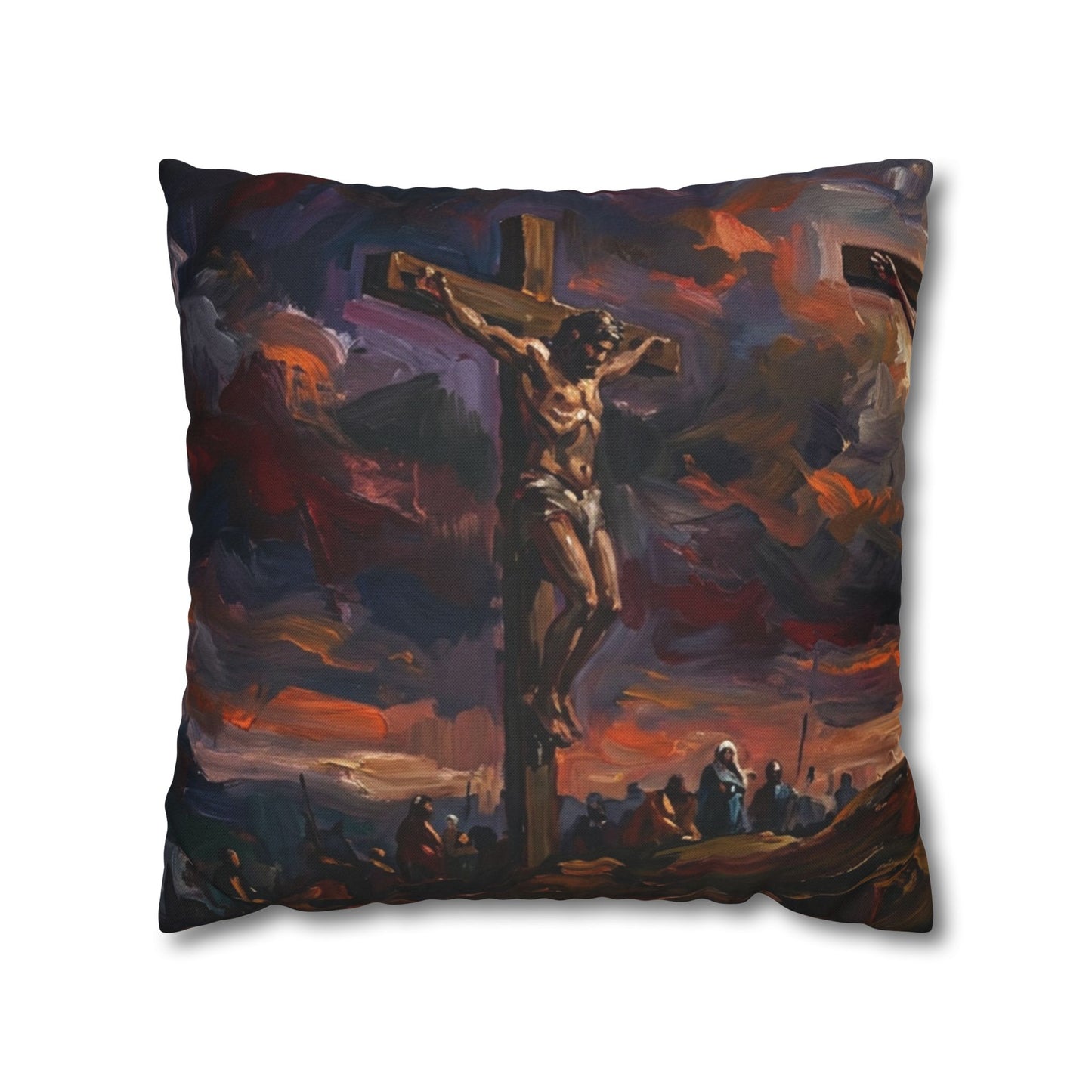 “Darkness at Noon - The Crucifixion of Christ” - Pillowcase