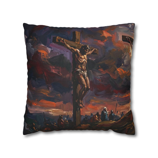 “Darkness at Noon - The Crucifixion of Christ” - Pillowcase