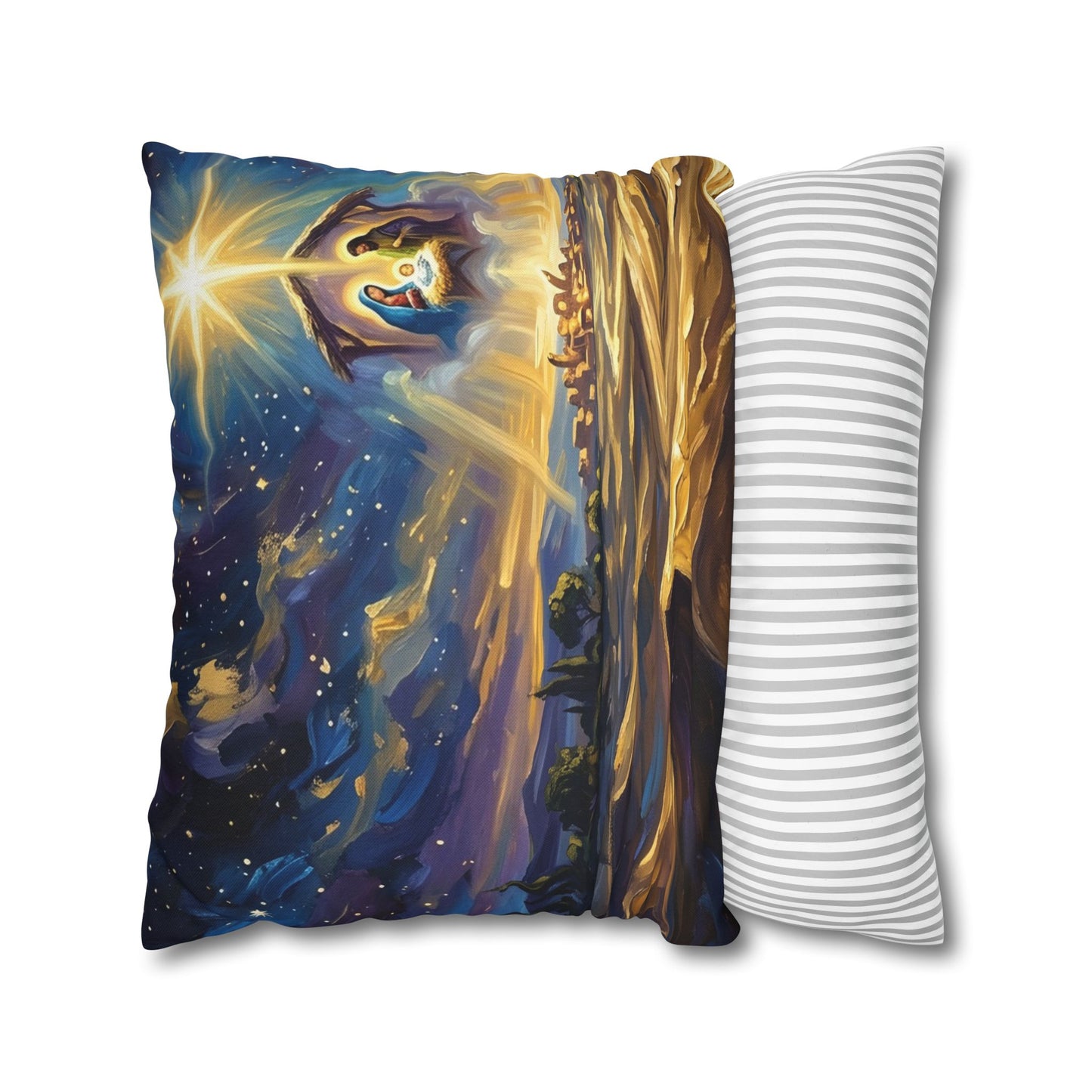 “Journey to Bethlehem - Wise Men Follow the Star” - Pillowcase