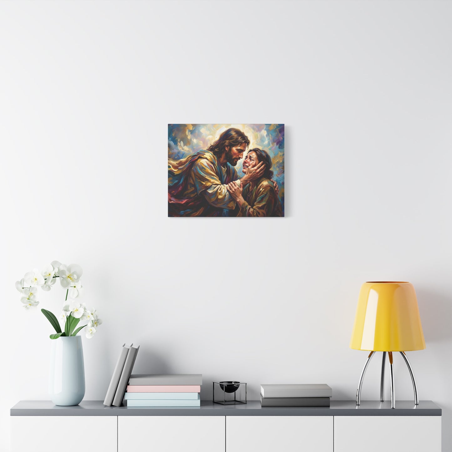 “No More Tears - God's Eternal Comfort” - Canvas Art