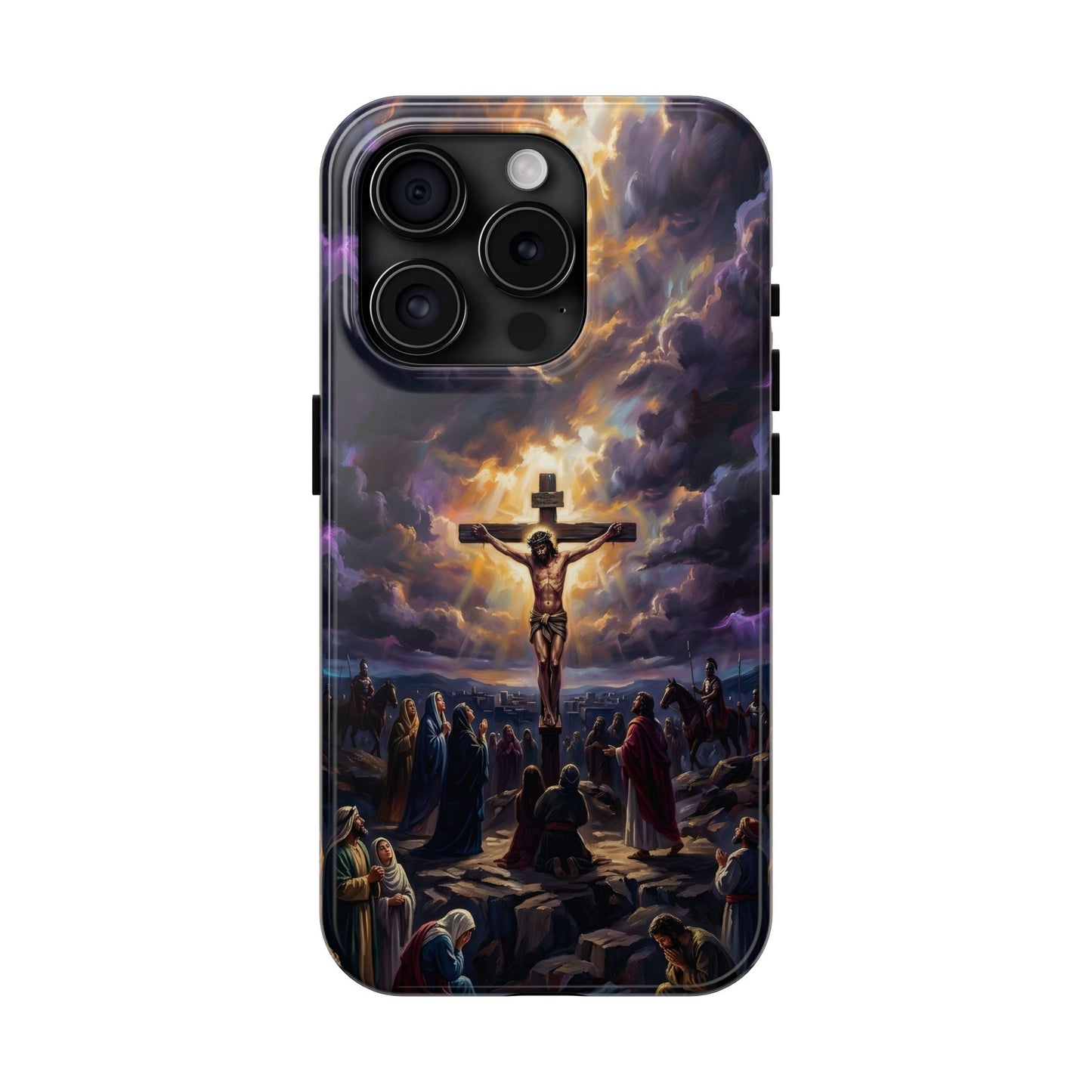 “It Is Finished - The Crucifixion at Calvary” - Phone Case