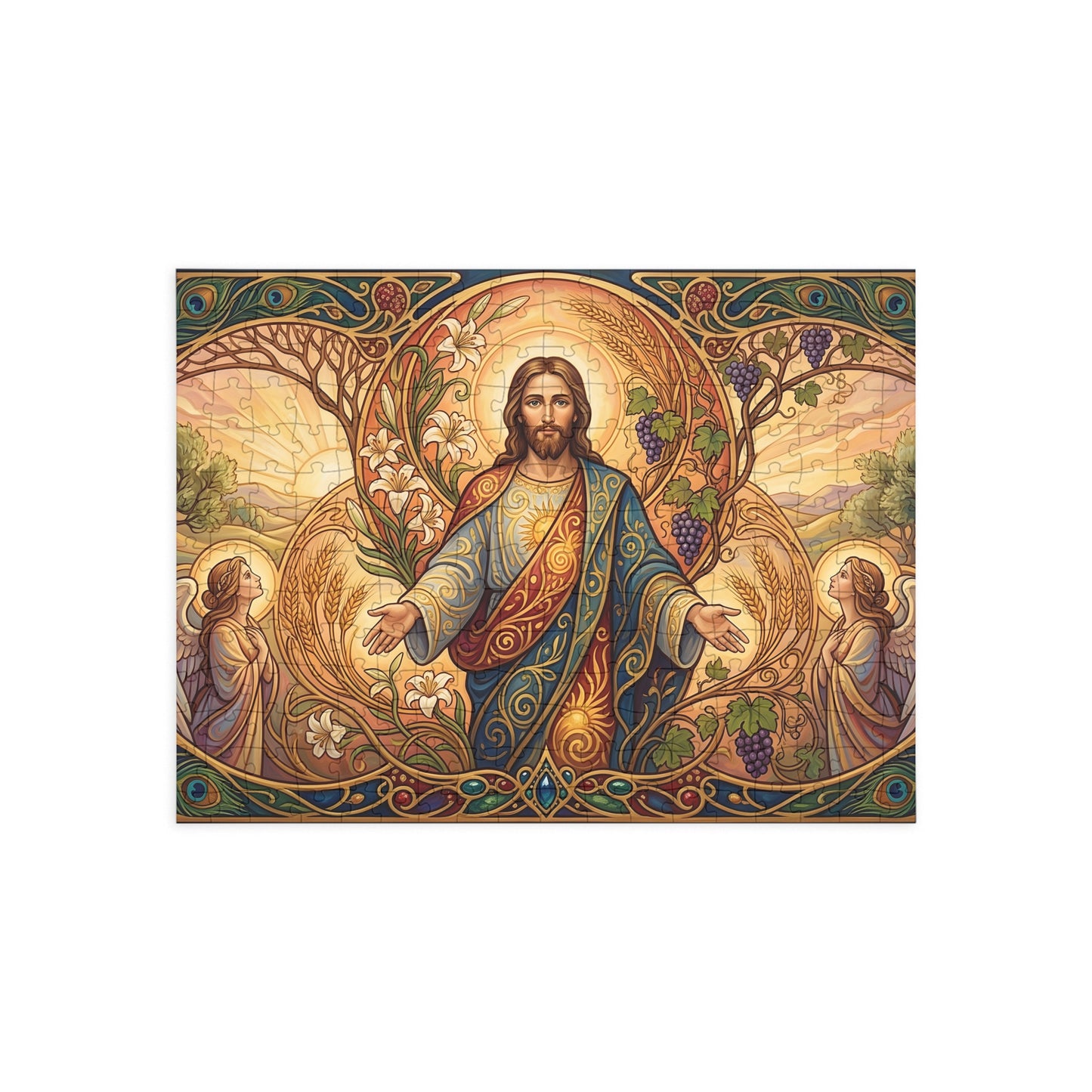 “New Mercies Every Morning - Golden Dawn of Hope” - Jigsaw Puzzle