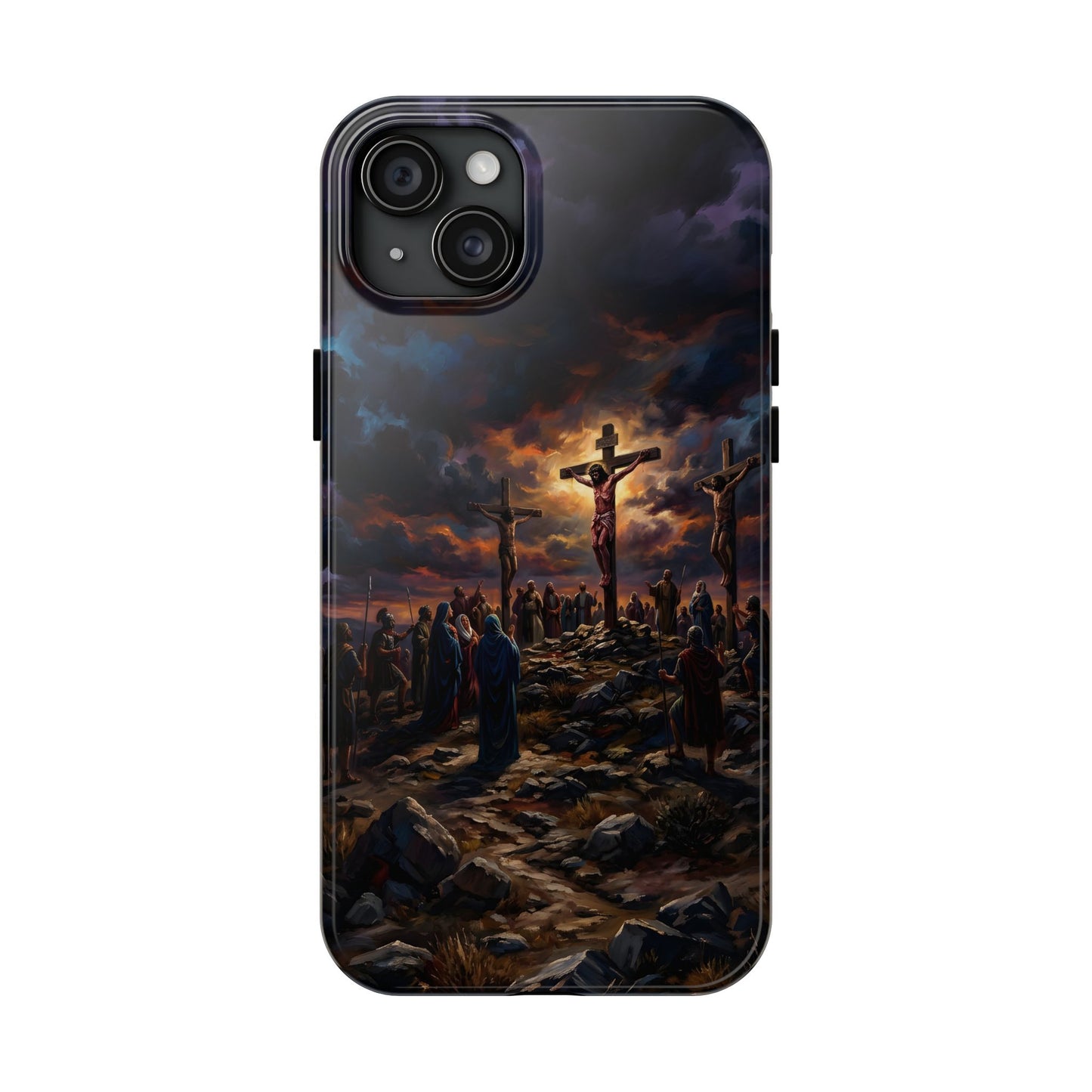 “It Is Finished - The Crucifixion at Calvary” - Phone Case