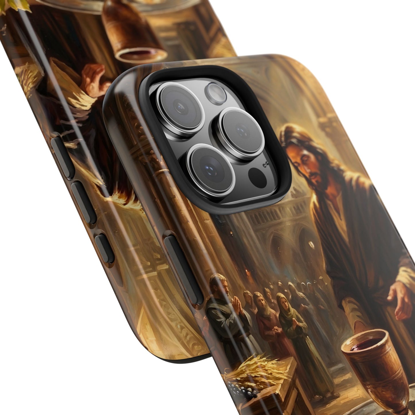 “The Harvest of Faith - Communion Still Life” - Phone Case