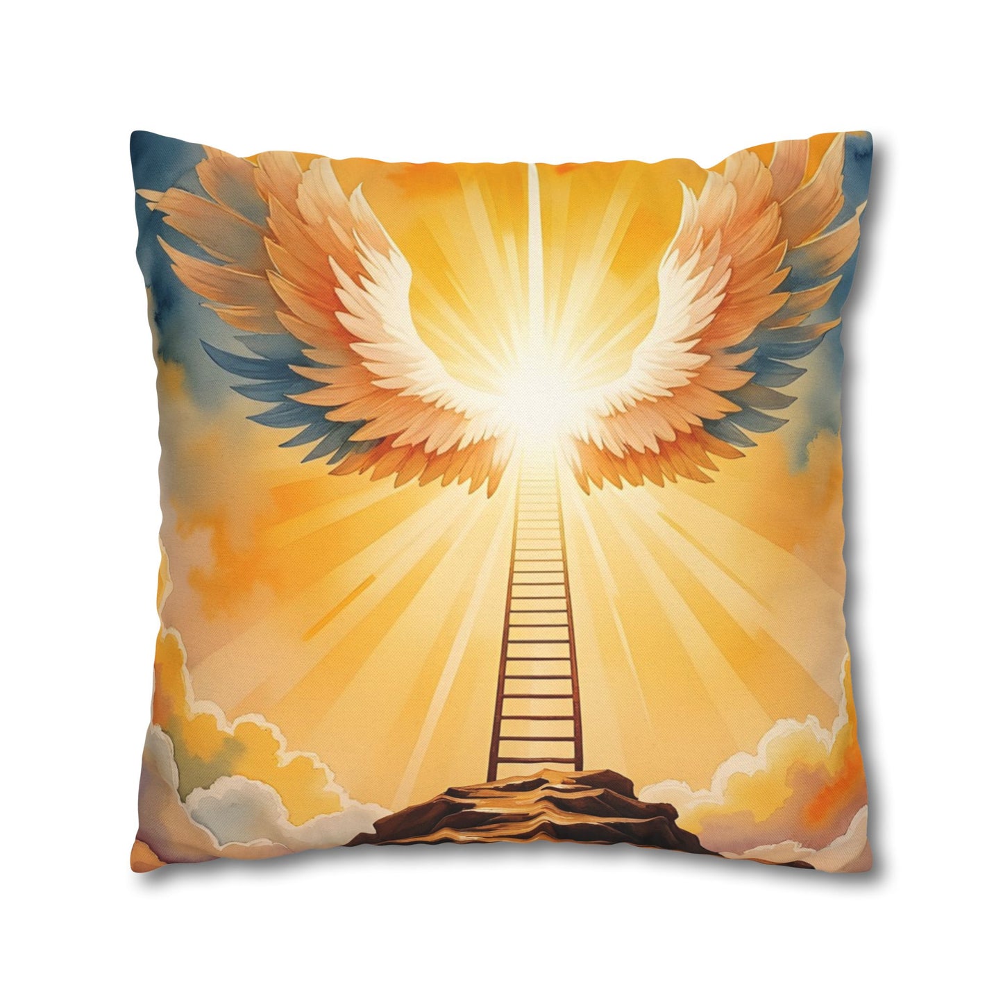 “Jacob's Gate - Angels Ascending and Descending” - Pillowcase