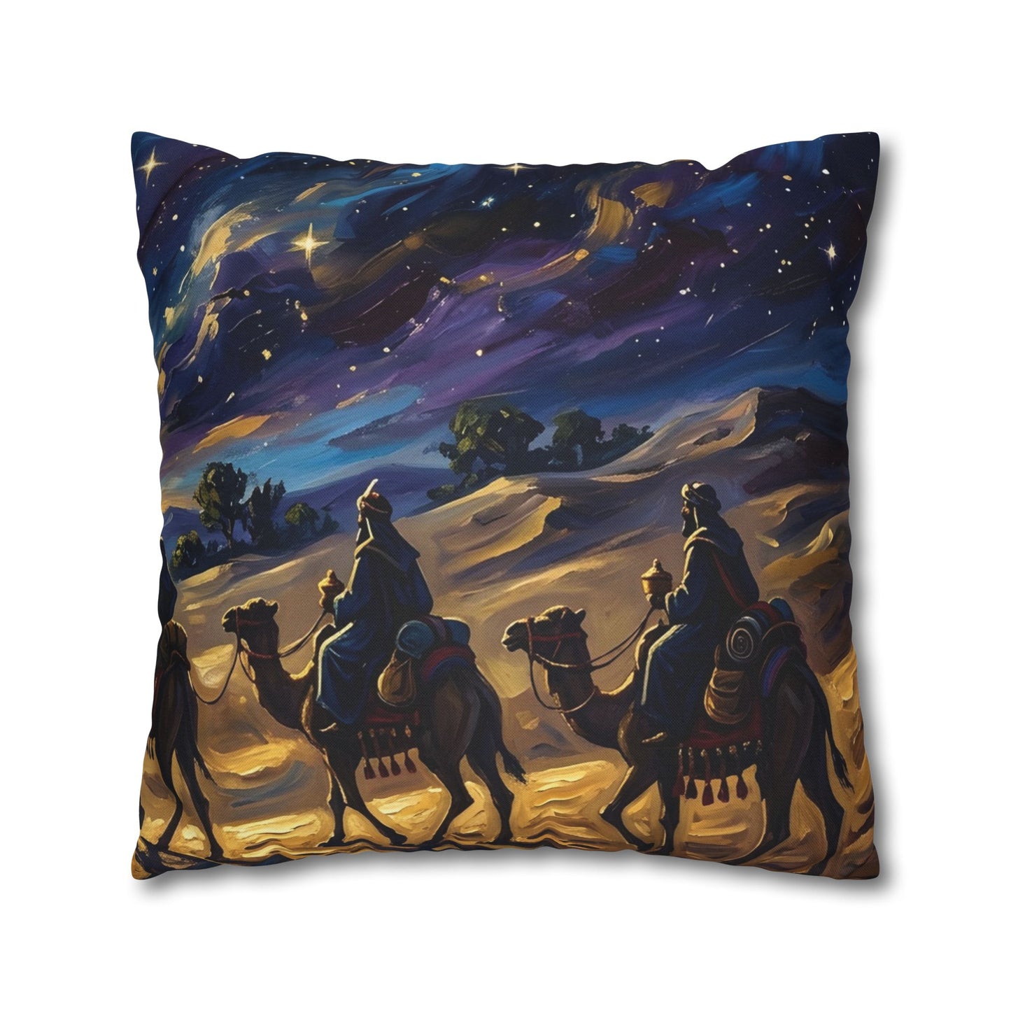 “Journey to Bethlehem - Wise Men Follow the Star” - Pillowcase