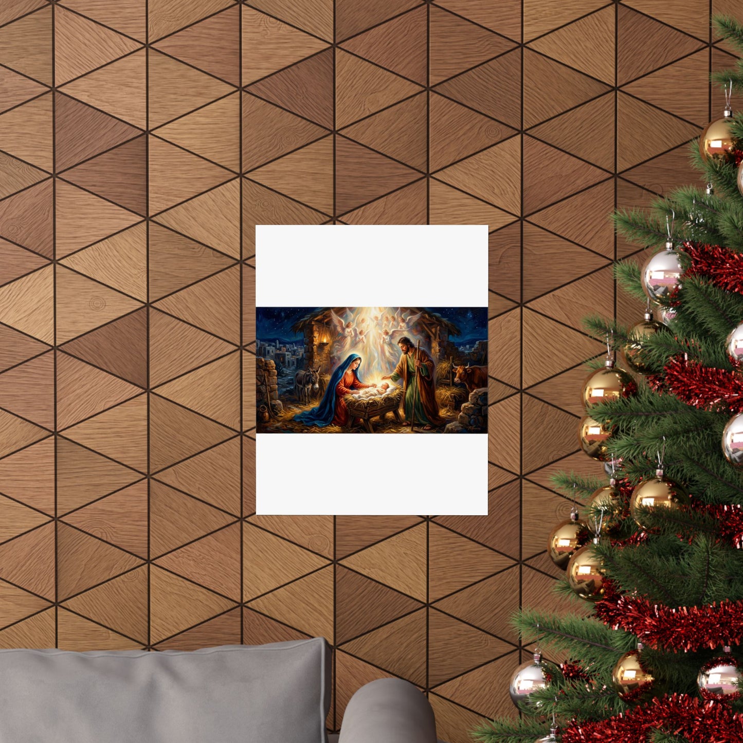 “Glory to God - The Nativity at Bethlehem” - Poster