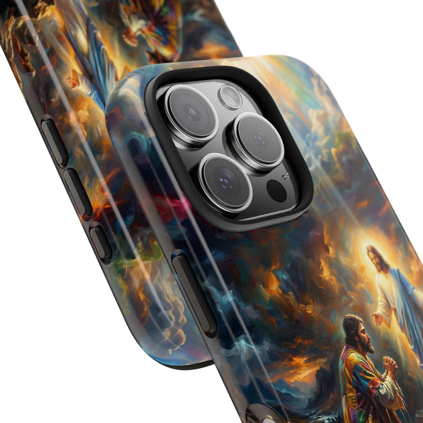 “Coat of Many Colors - Joseph's Enduring Faith” - Phone Case
