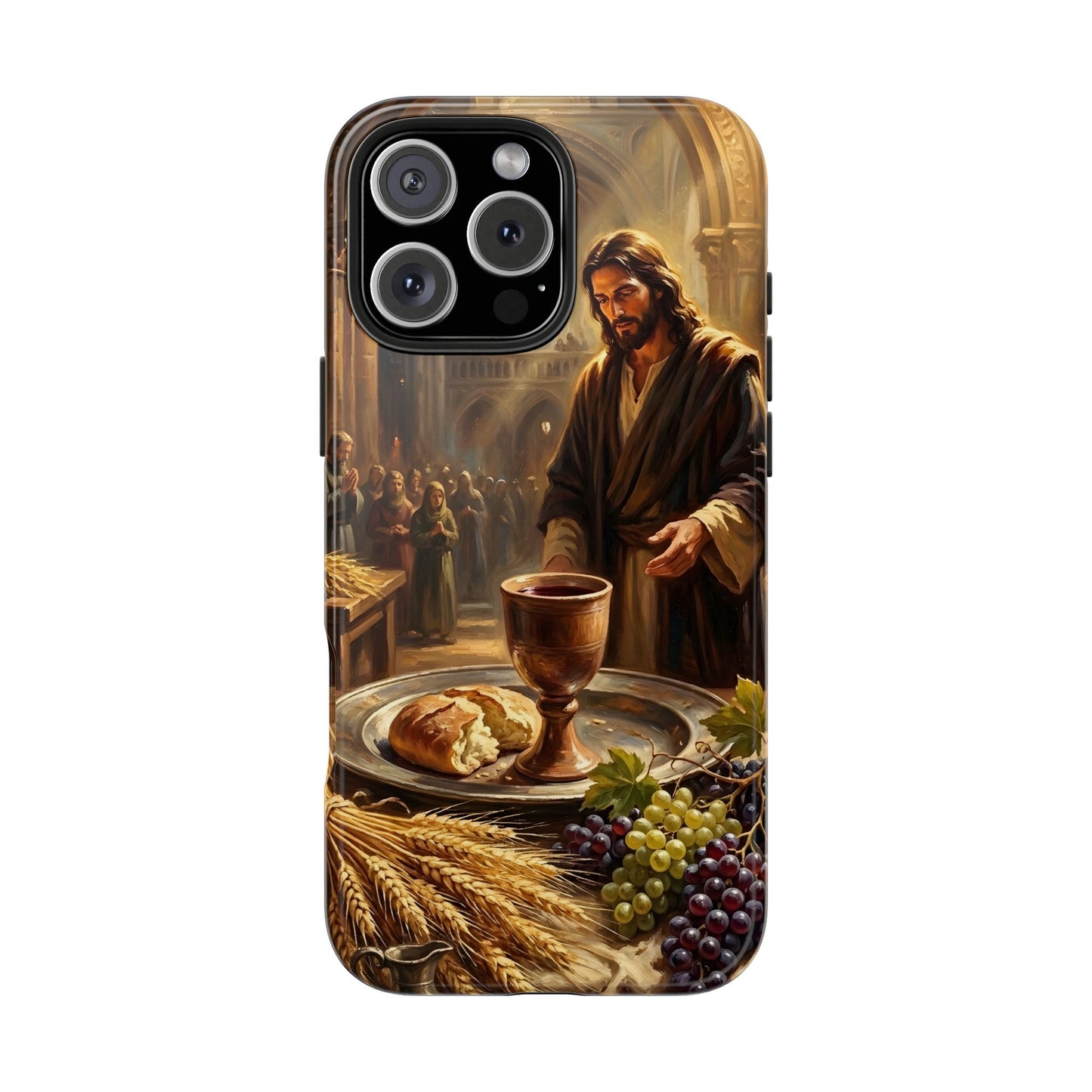 “The Harvest of Faith - Communion Still Life” - Phone Case