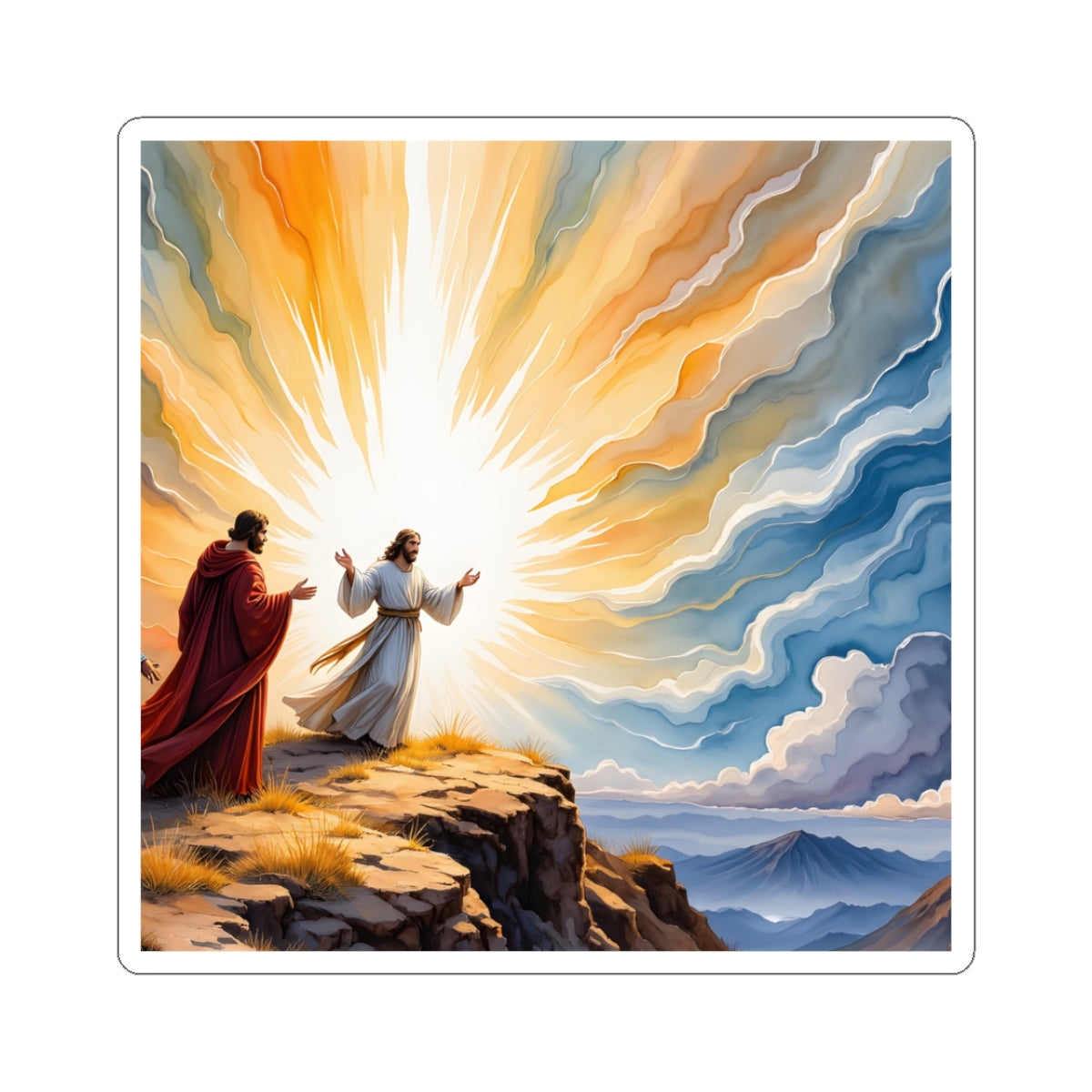 “Glorious Light - The Transfiguration of Christ” - Sticker