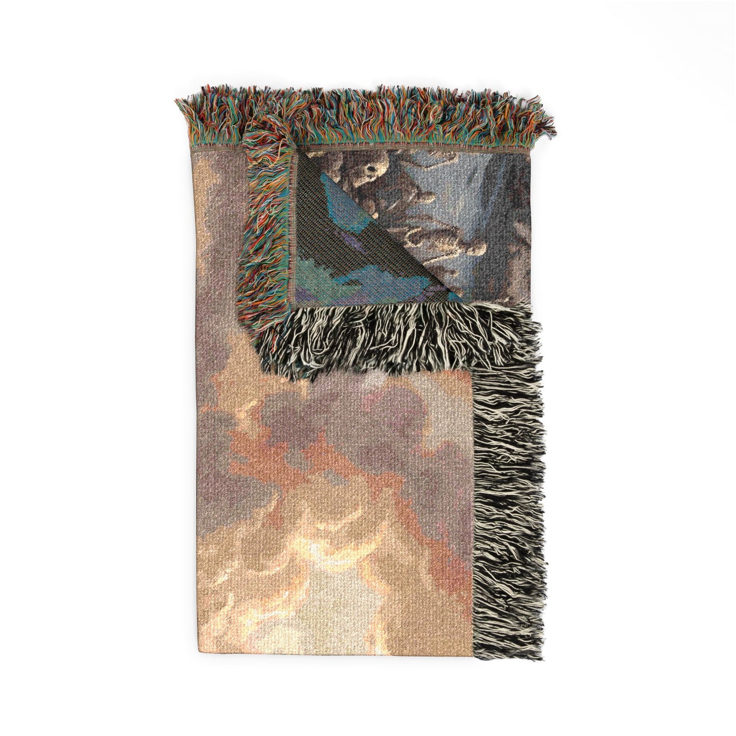 “Valley of Dry Bones - Ezekiel 37 Resurrection” - Woven Blanket
