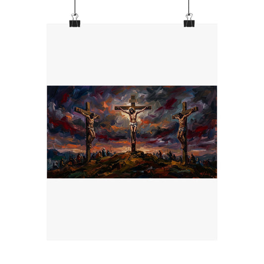 “Darkness at Noon - The Crucifixion of Christ” - Poster