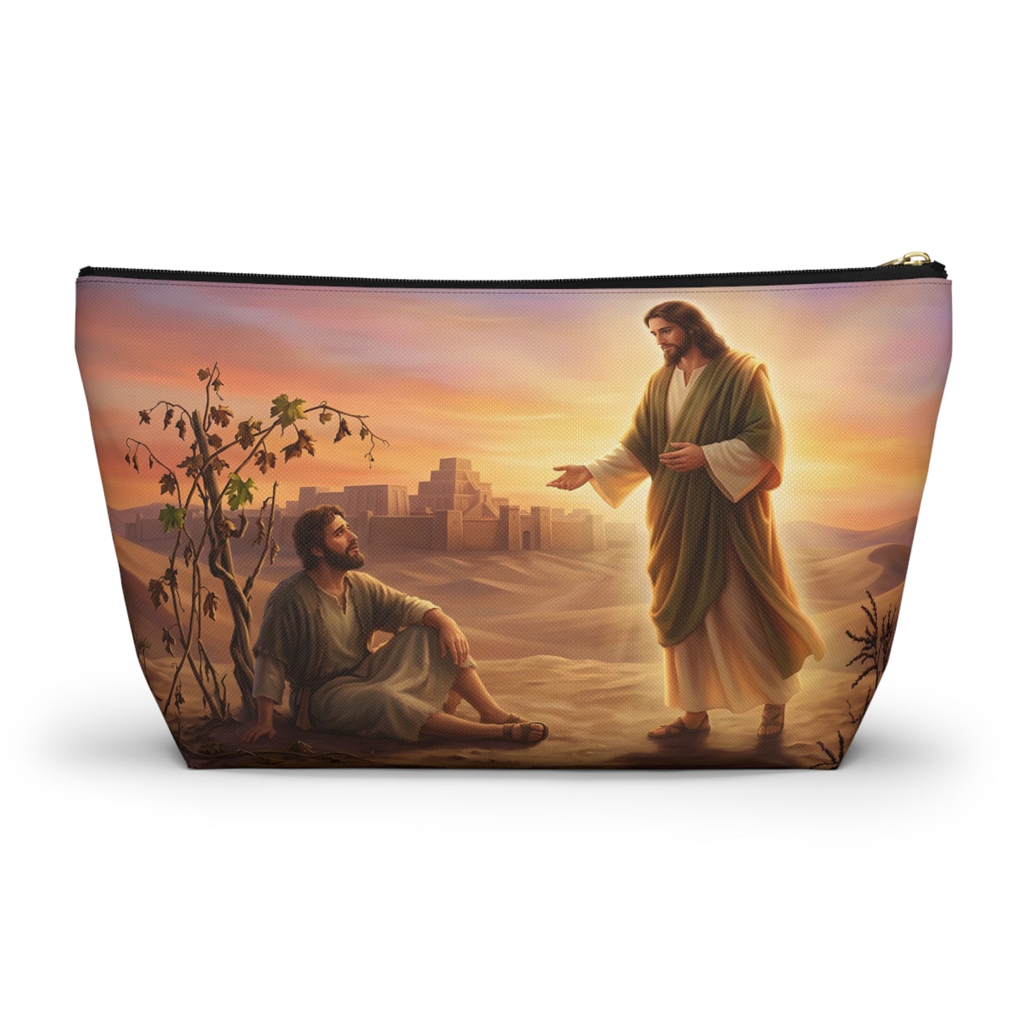 “Withered Vine - Jonah's Lesson in Mercy” - Accessory Pouch