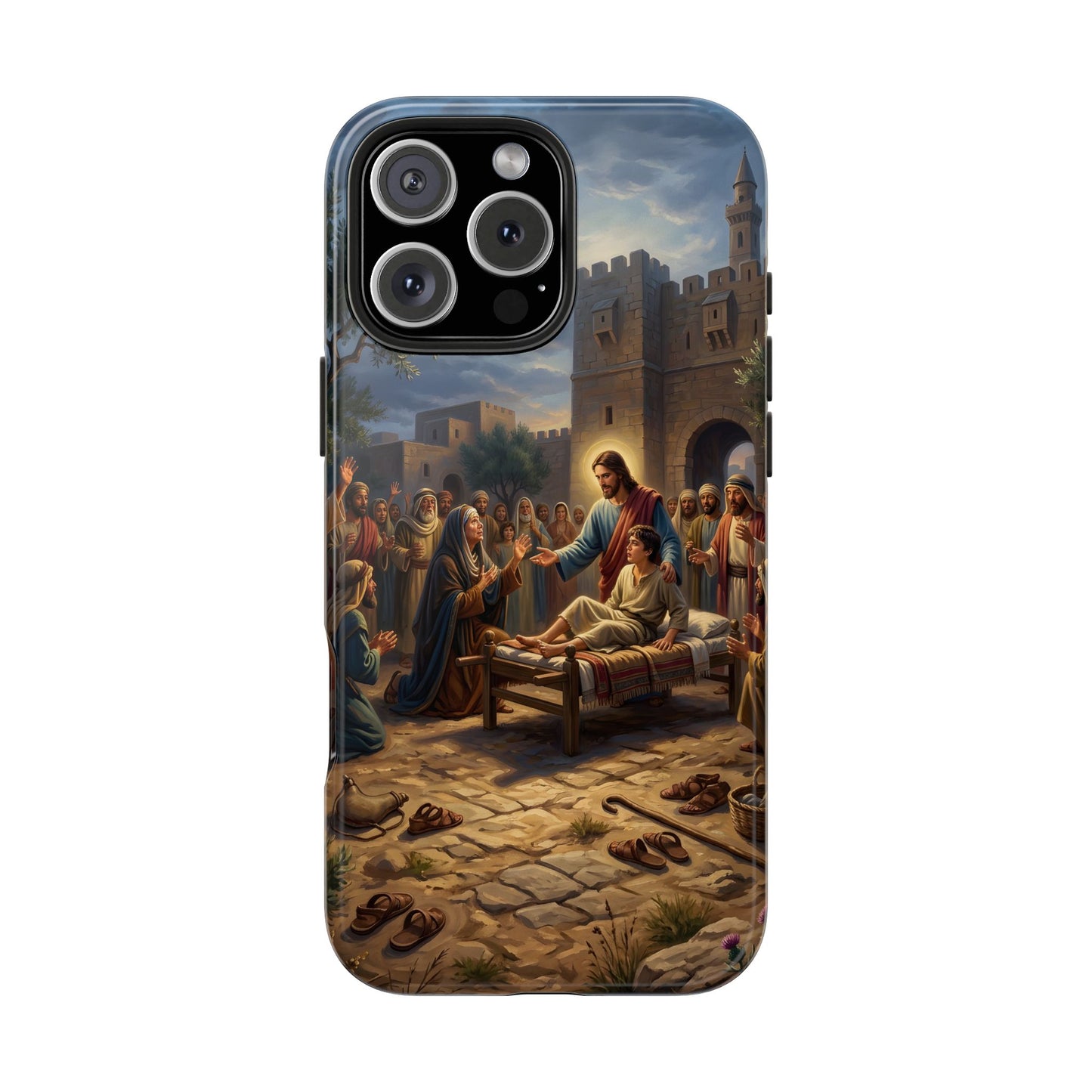 “Arise, Young Man - Resurrection at Nain” - Phone Case