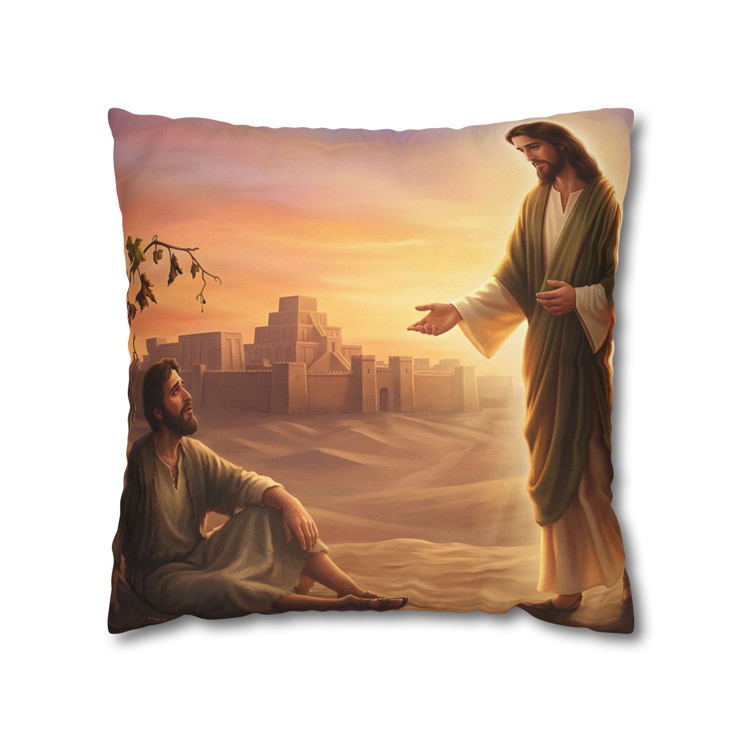 “Withered Vine - Jonah's Lesson in Mercy” - Pillowcase