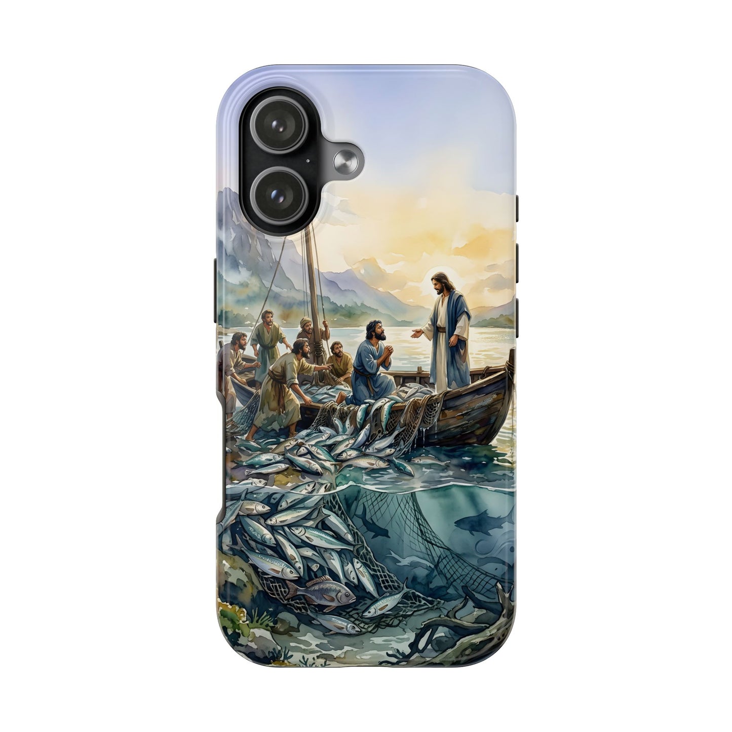 “Cast Your Nets - The Miraculous Catch” - Phone Case