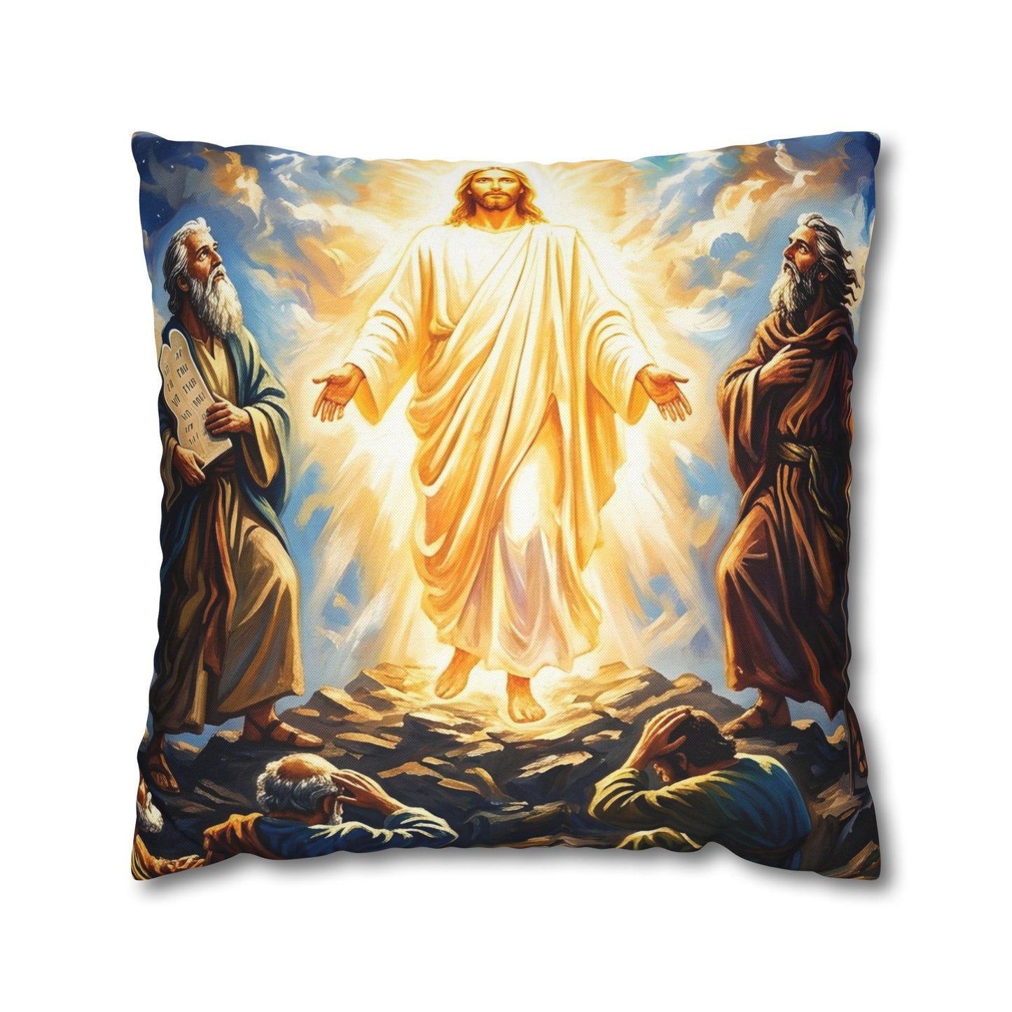 “Glorious Light - The Transfiguration of Jesus” - Pillowcase
