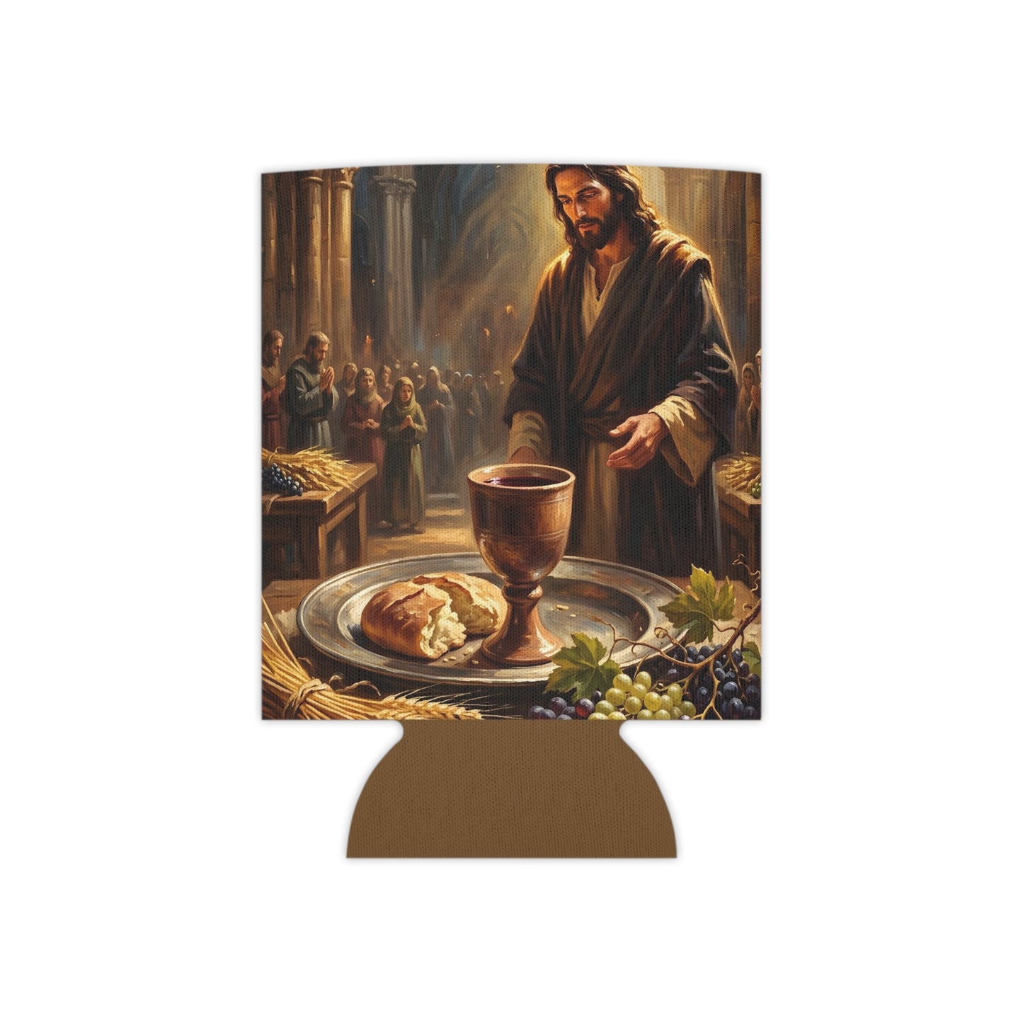 “The Harvest of Faith - Communion Still Life” - Can Cooler