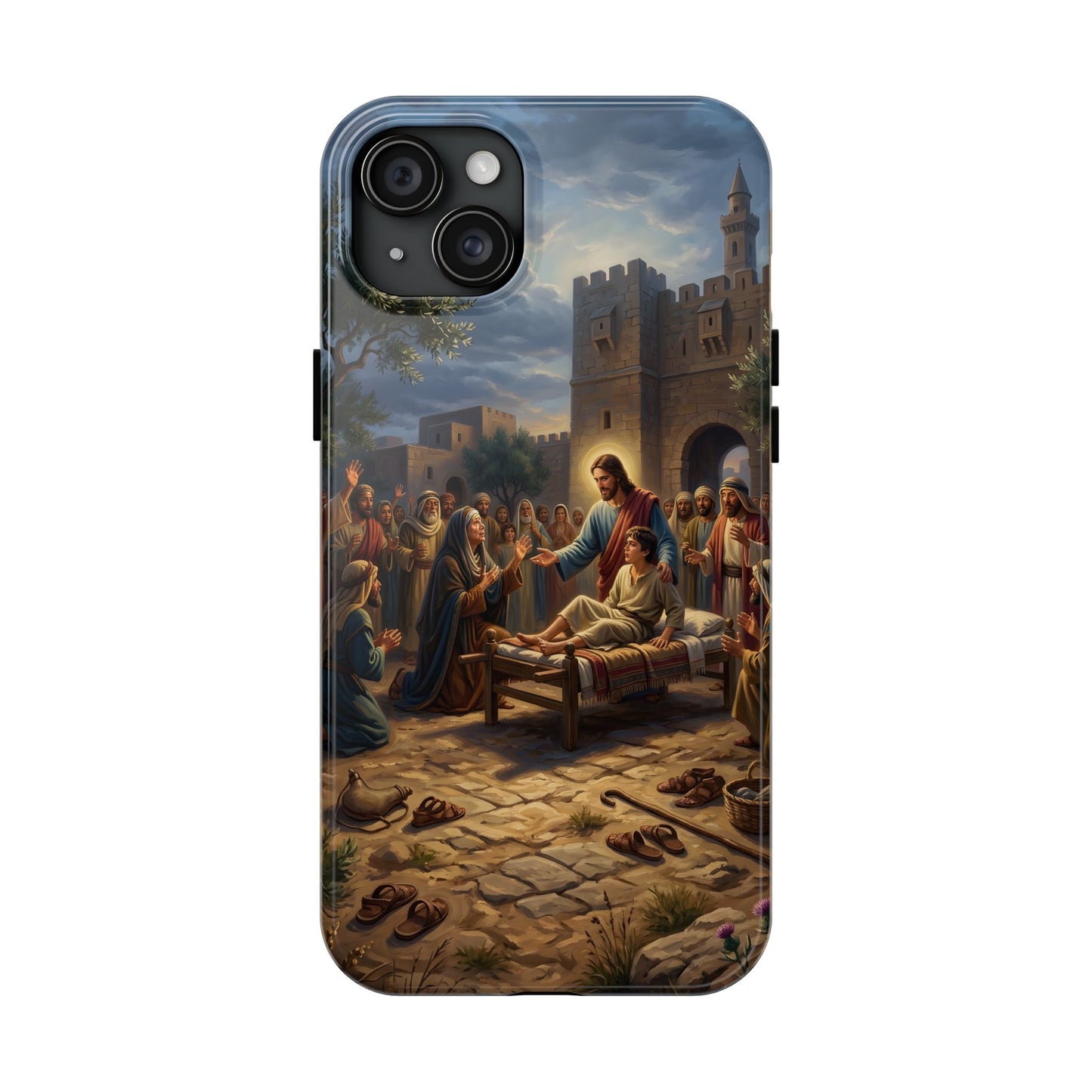 “Arise, Young Man - Resurrection at Nain” - Phone Case