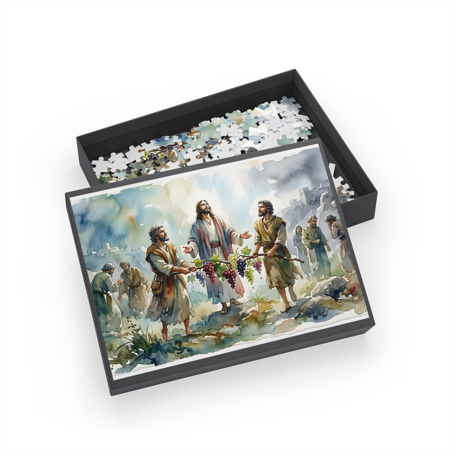 “Promised Land - The Spies Return from Canaan” - Jigsaw Puzzle
