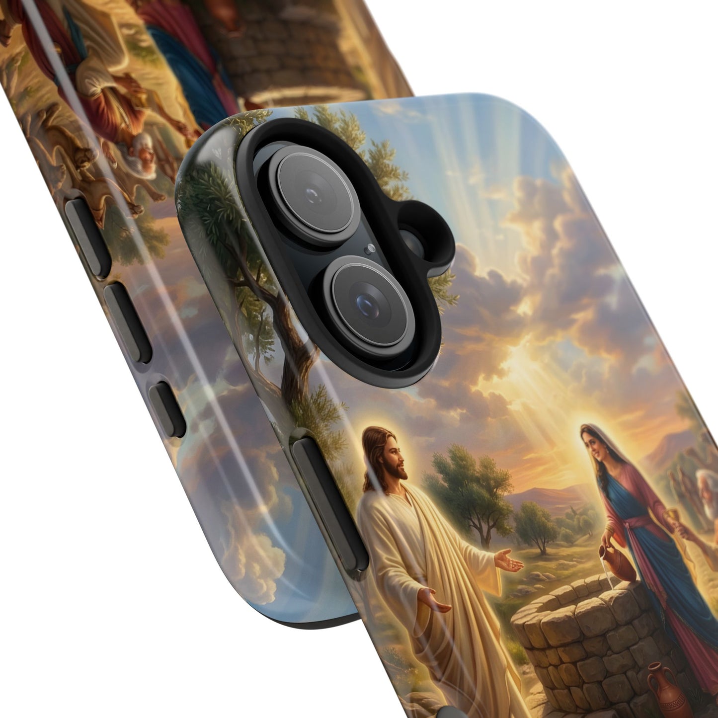 “Providence Unveiled - Rebekah at the Well” - Phone Case