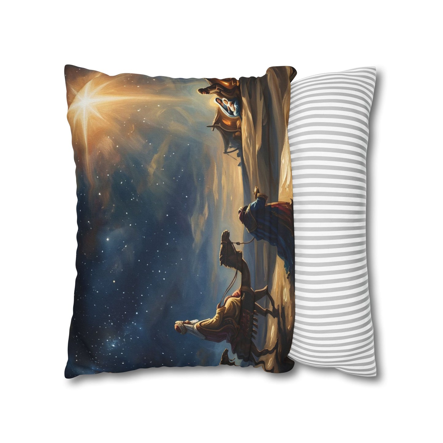 “Journey to the King - Wise Men Seek the Christ Child” - Pillowcase
