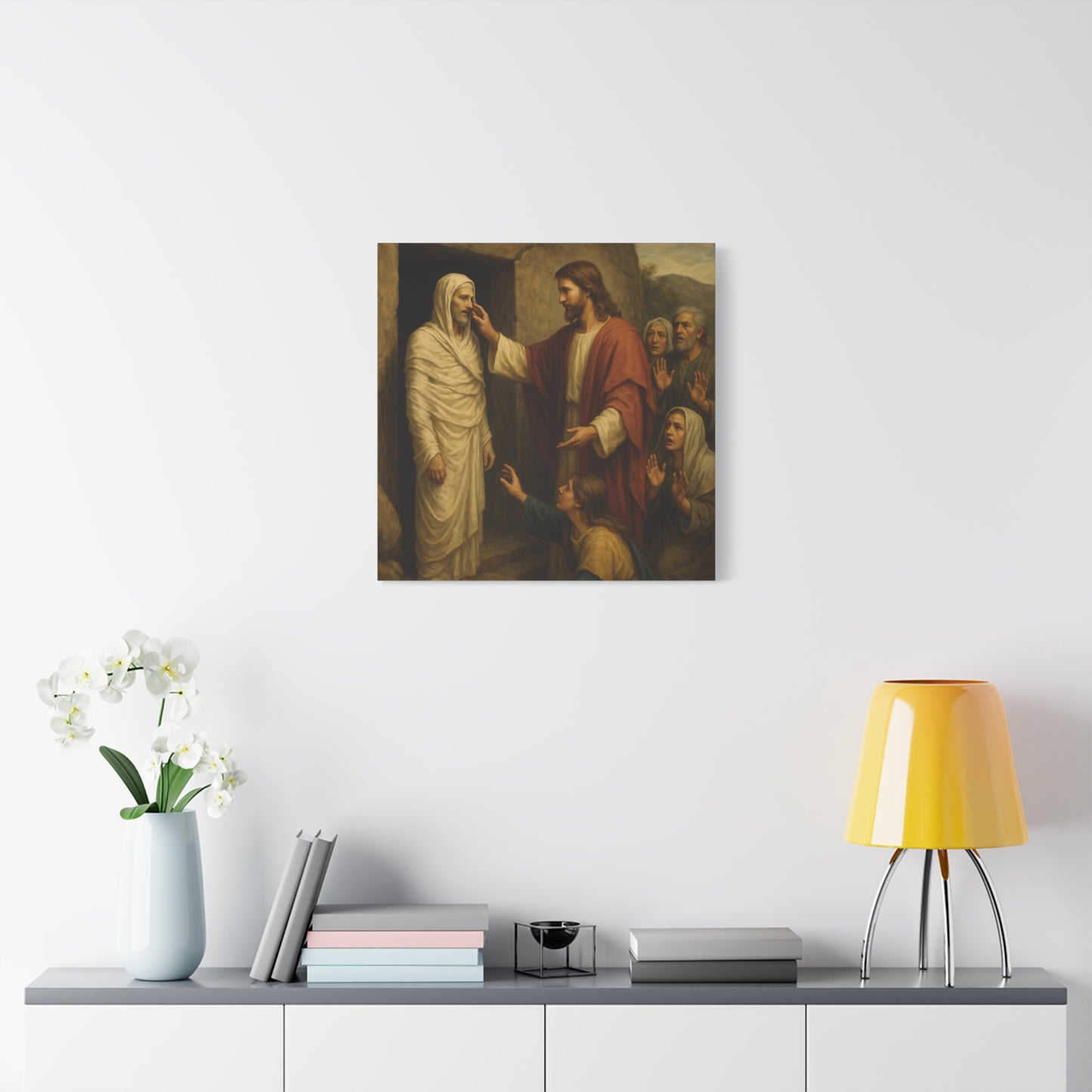 “Jesus Raises Lazarus from the Dead – John 11:1–46” - Canvas Art