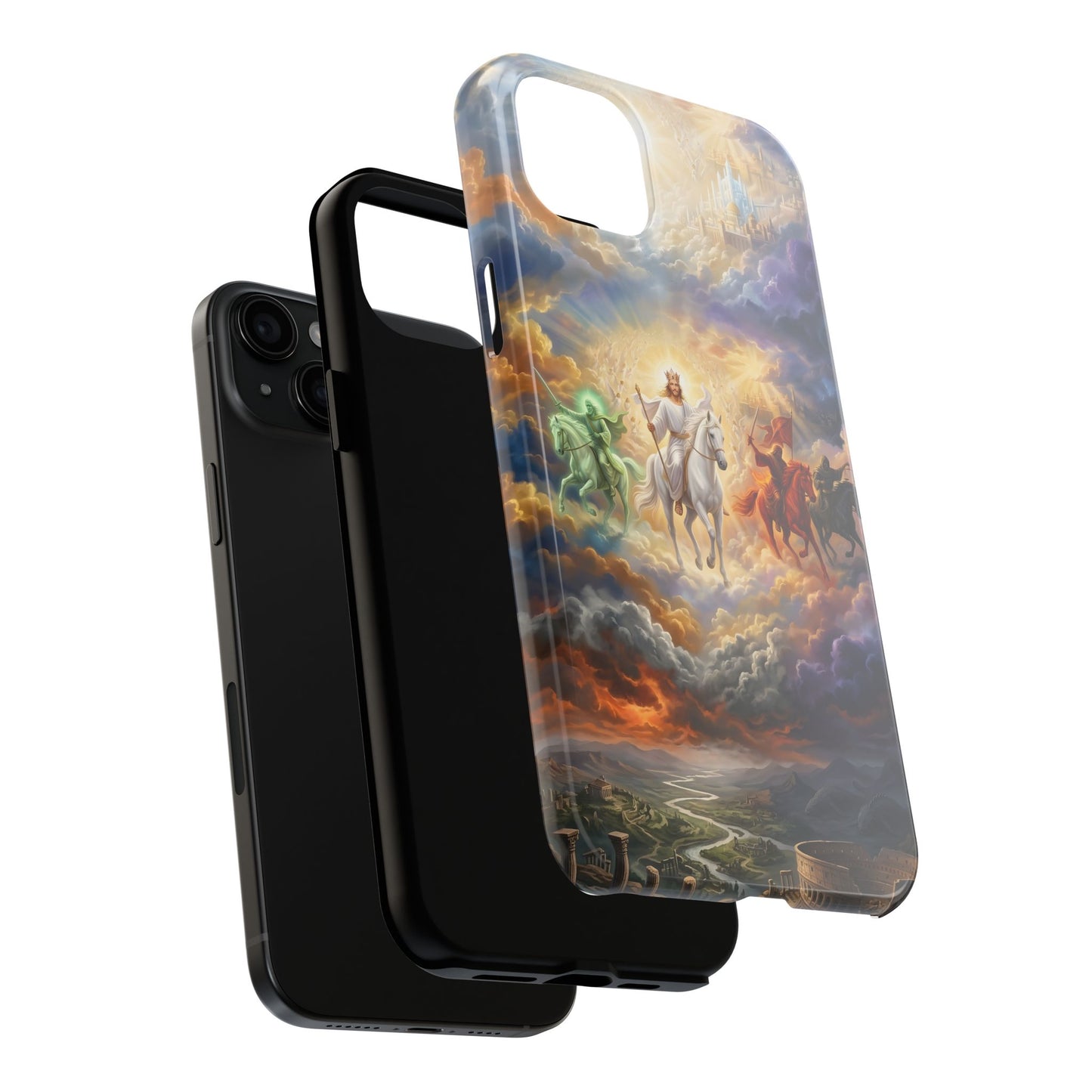 “Behold, A Pale Horse - The Four Horsemen” - Phone Case