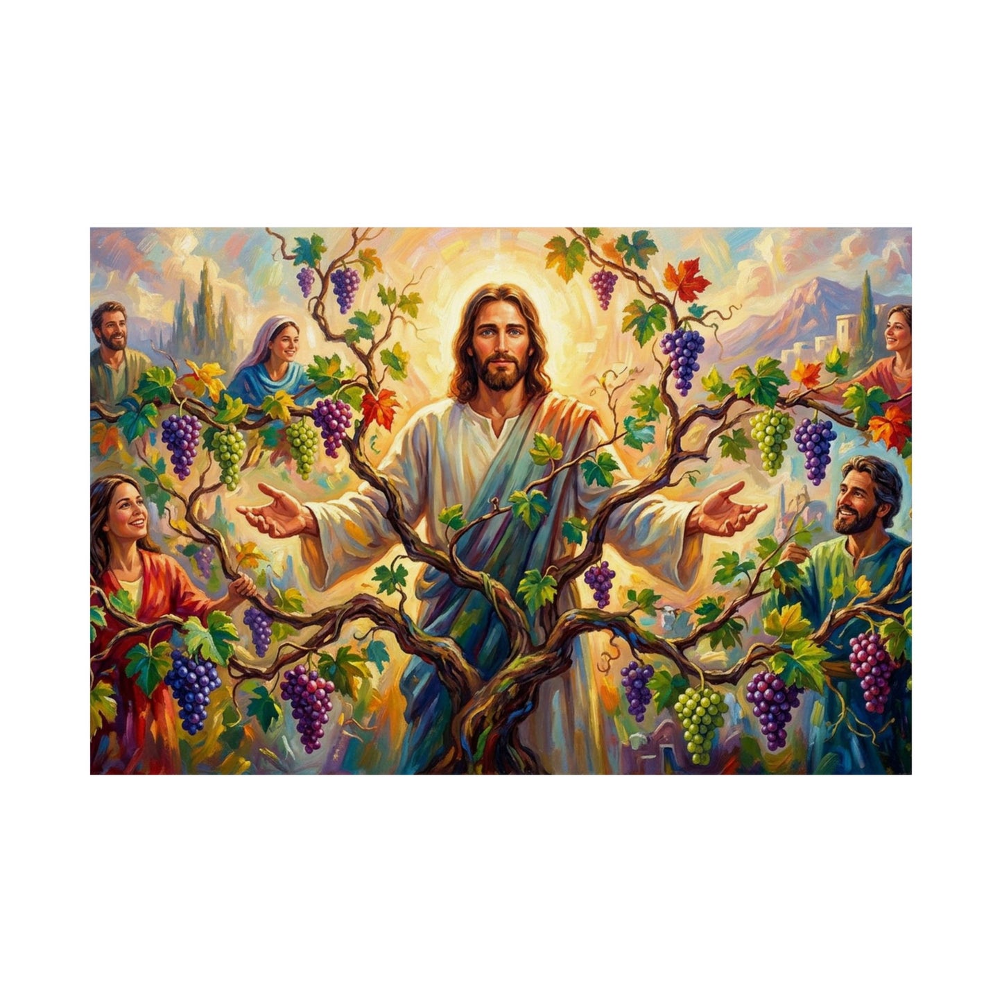 “I Am the True Vine - Abide in My Love” - Poster