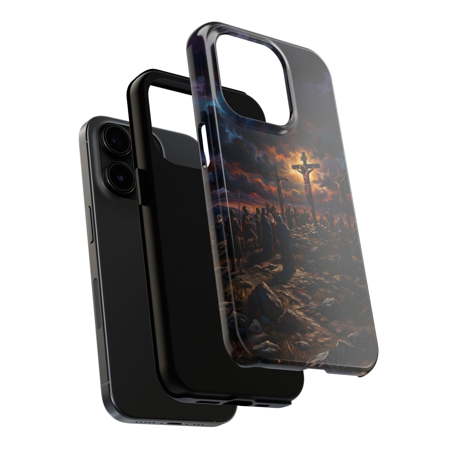 “It Is Finished - The Crucifixion at Calvary” - Phone Case