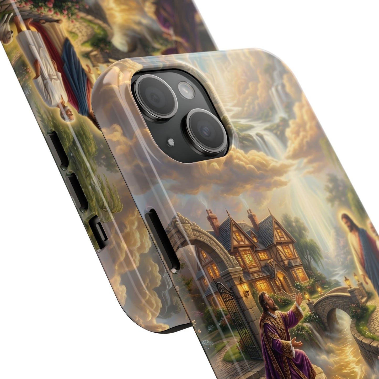 “The Great Reversal - Lazarus at the Rich Man’s Gate” - Phone Case