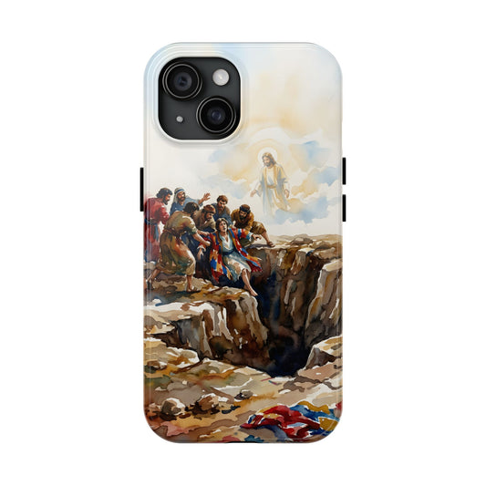 “Betrayal and Providence - Joseph in the Pit” - Phone Case