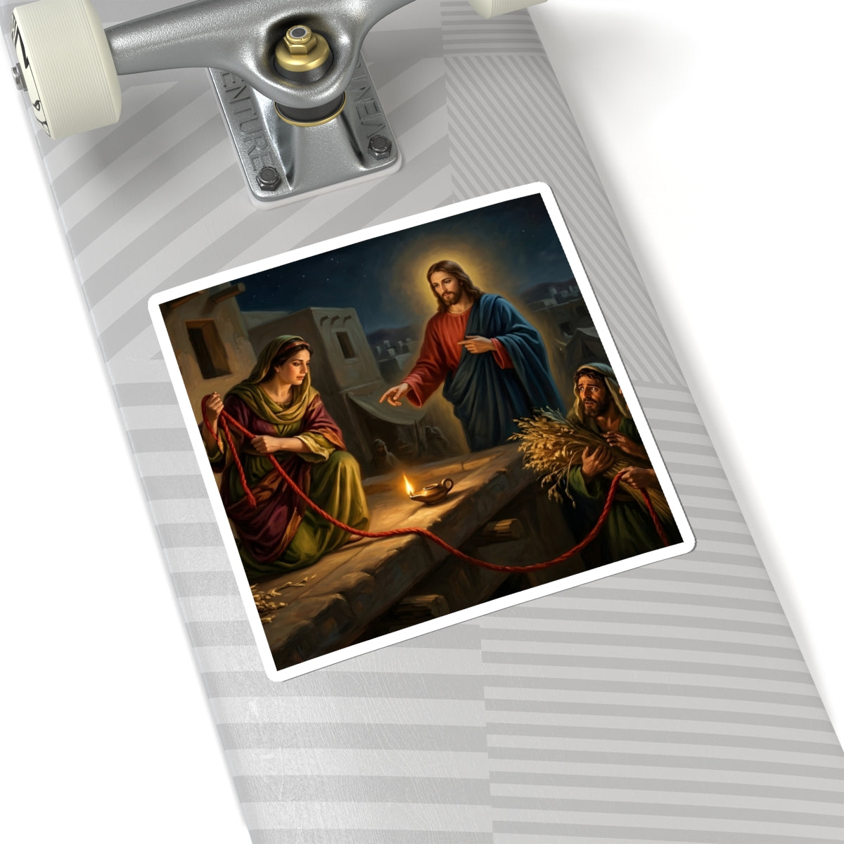 “Scarlet Cord - Rahab and the Spies” - Sticker