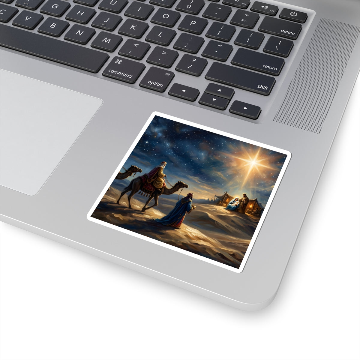 “Journey to the King - Wise Men Seek the Christ Child” - Sticker