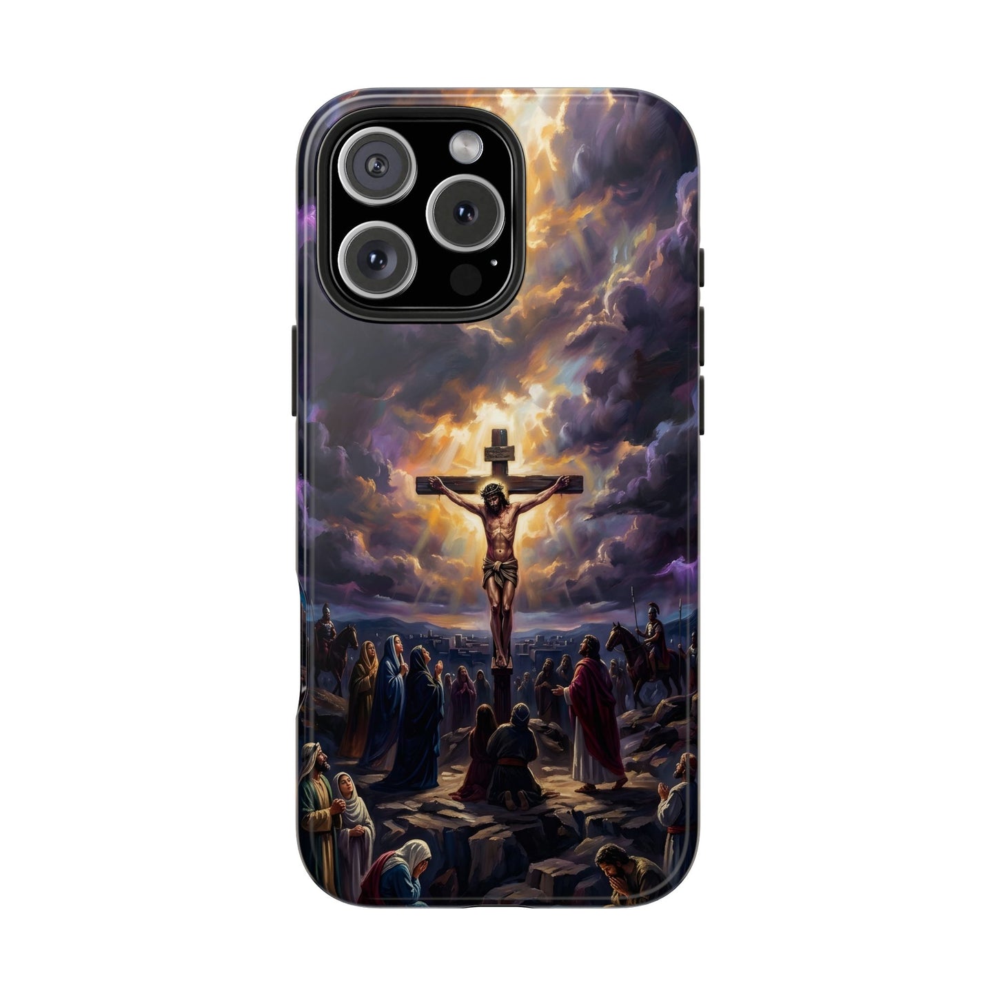 “It Is Finished - The Crucifixion at Calvary” - Phone Case
