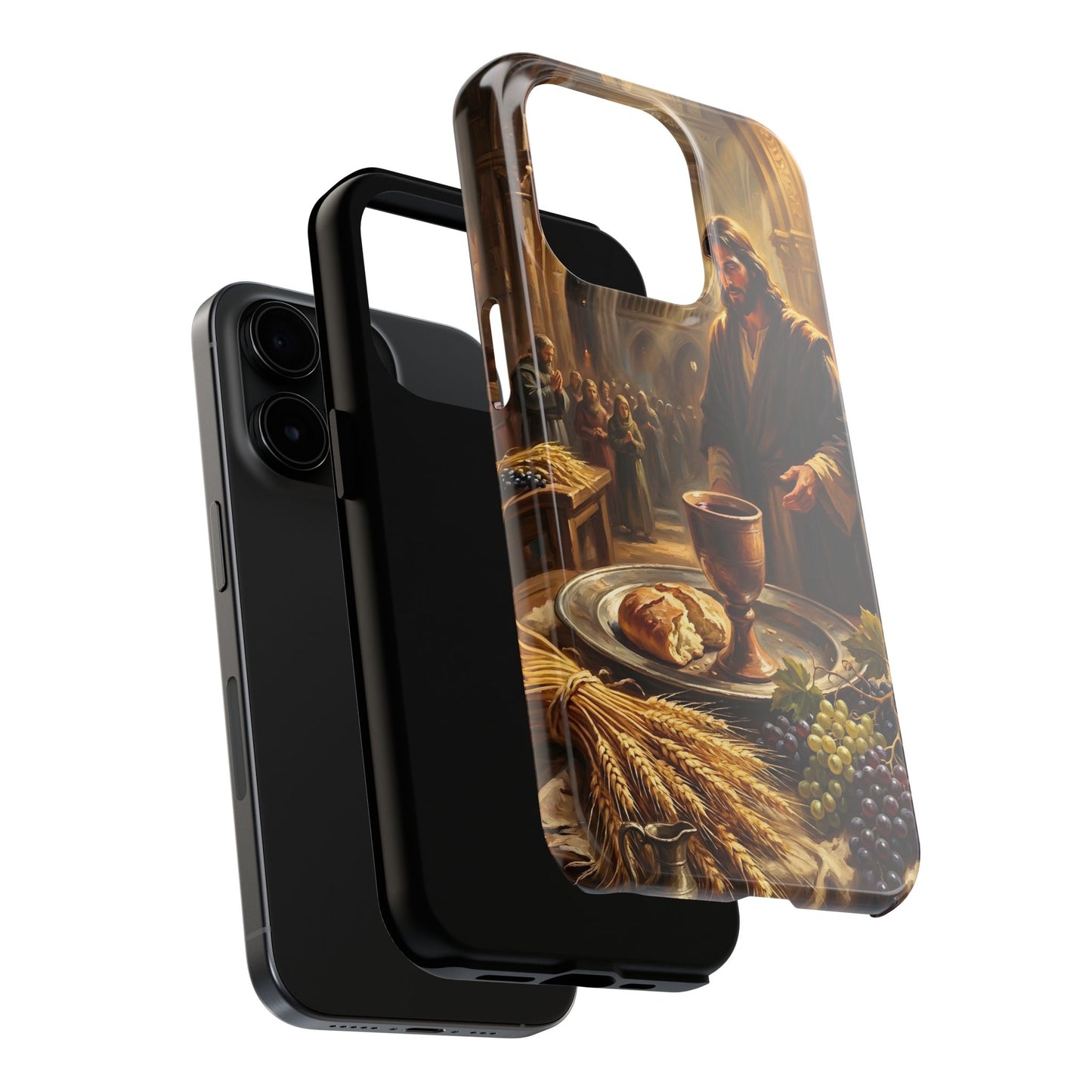 “The Harvest of Faith - Communion Still Life” - Phone Case