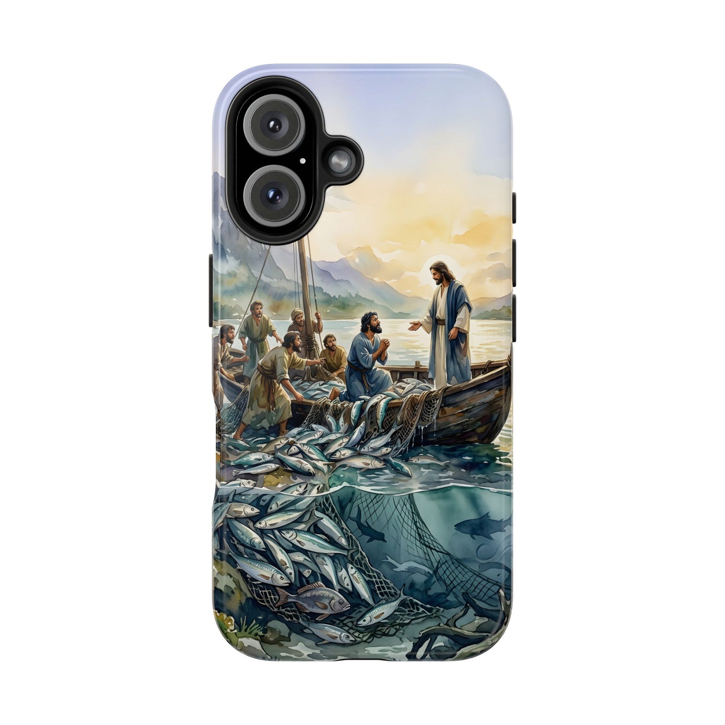 “Cast Your Nets - The Miraculous Catch” - Phone Case